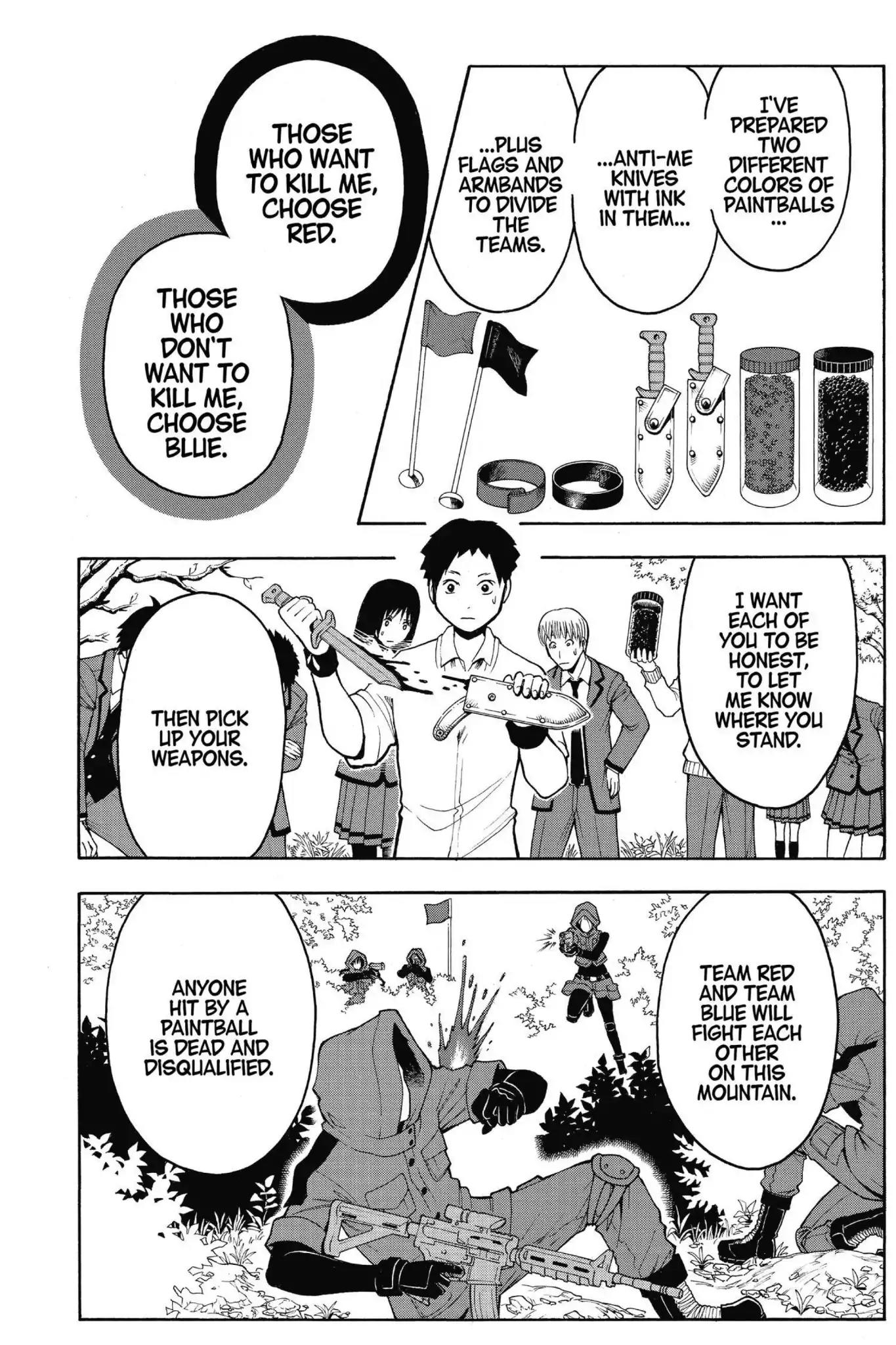 Ansatsu Kyoushitsu Chapter 143 page 24 - Chapter 143: Vol.17 CLASS 143: Time for a Breakup