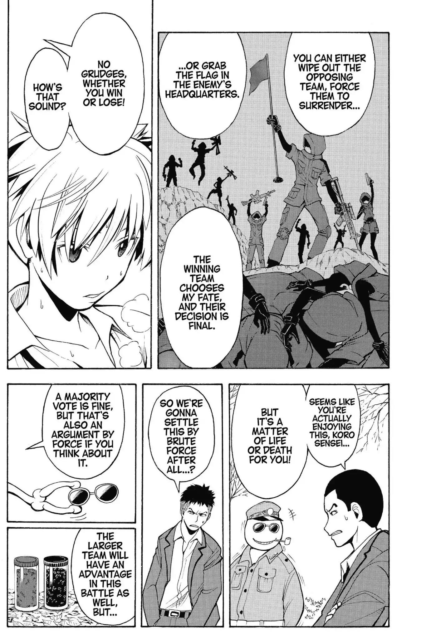 Ansatsu Kyoushitsu Chapter 143 page 25 - Chapter 143: Vol.17 CLASS 143: Time for a Breakup