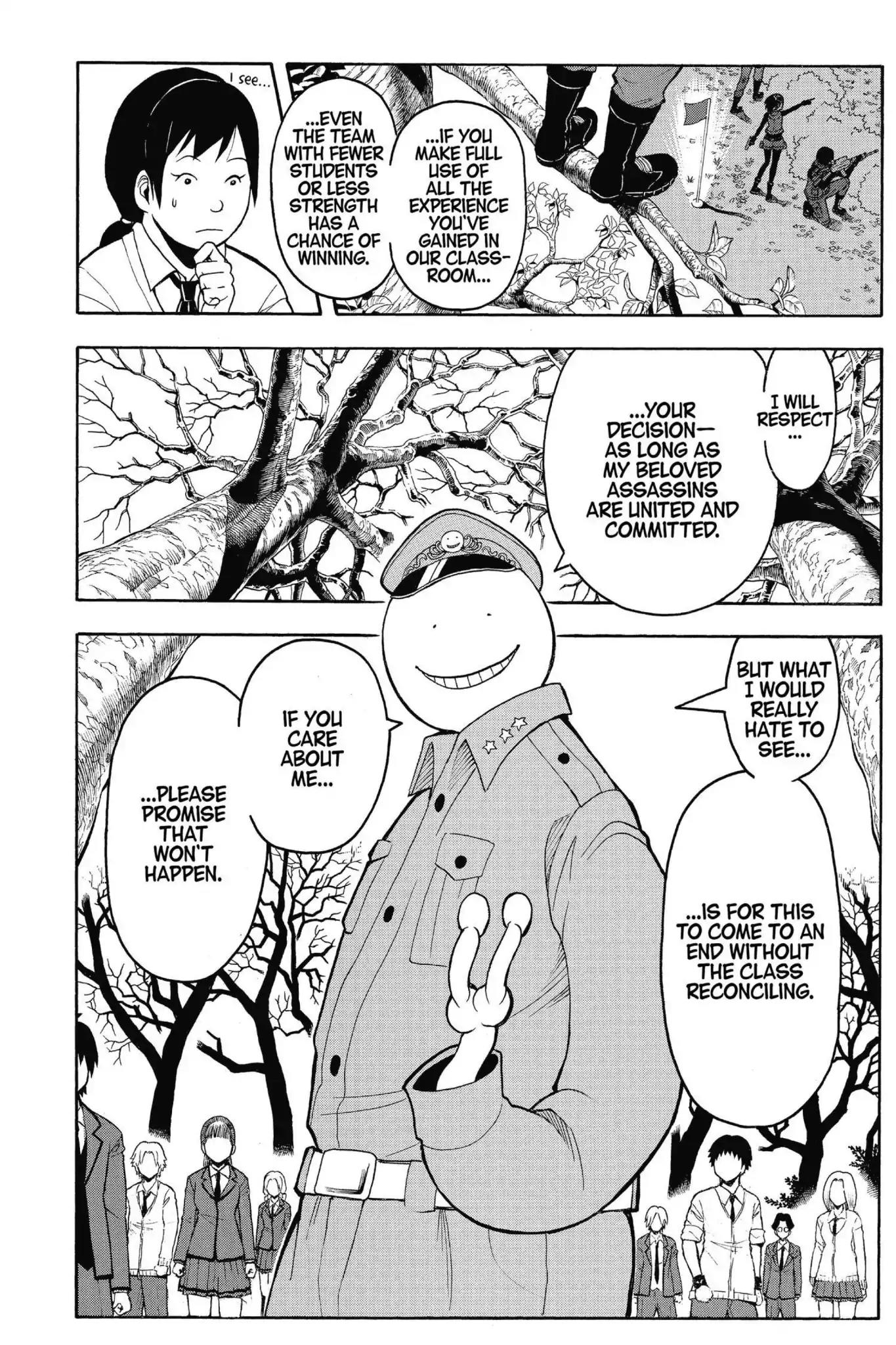 Ansatsu Kyoushitsu Chapter 143 page 26 - Chapter 143: Vol.17 CLASS 143: Time for a Breakup