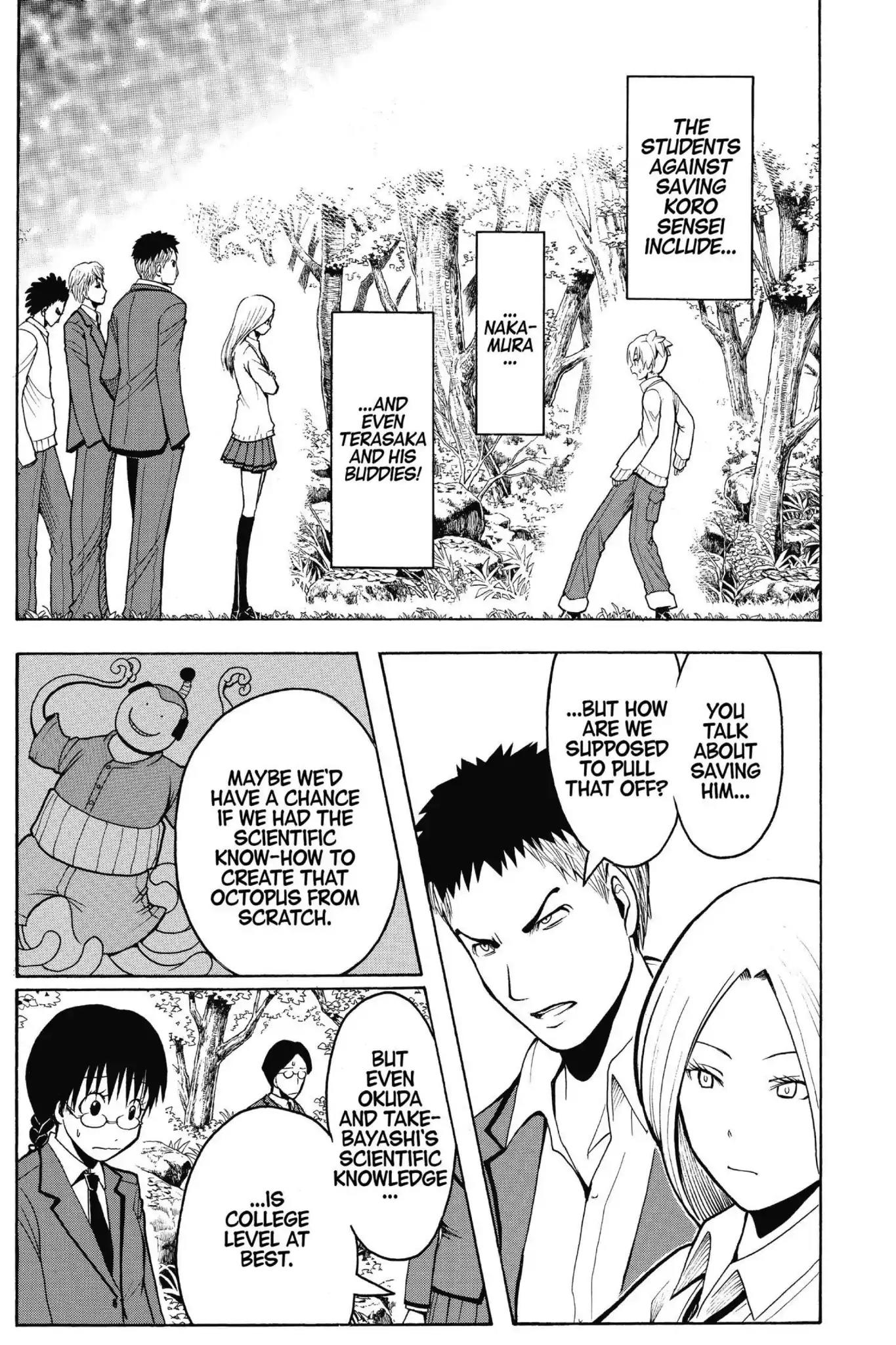 Ansatsu Kyoushitsu Chapter 143 page 9 - Chapter 143: Vol.17 CLASS 143: Time for a Breakup