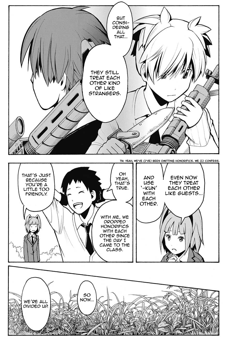 Ansatsu Kyoushitsu Chapter 144 page 10 - Chapter 144 : Assassins Time