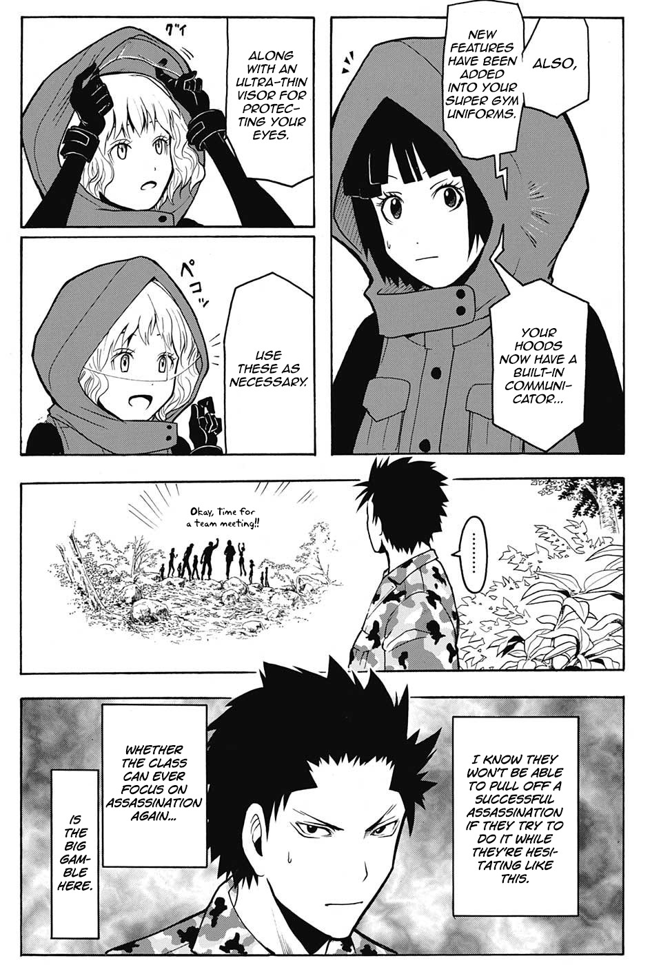 Ansatsu Kyoushitsu Chapter 144 page 14 - Chapter 144 : Assassins Time