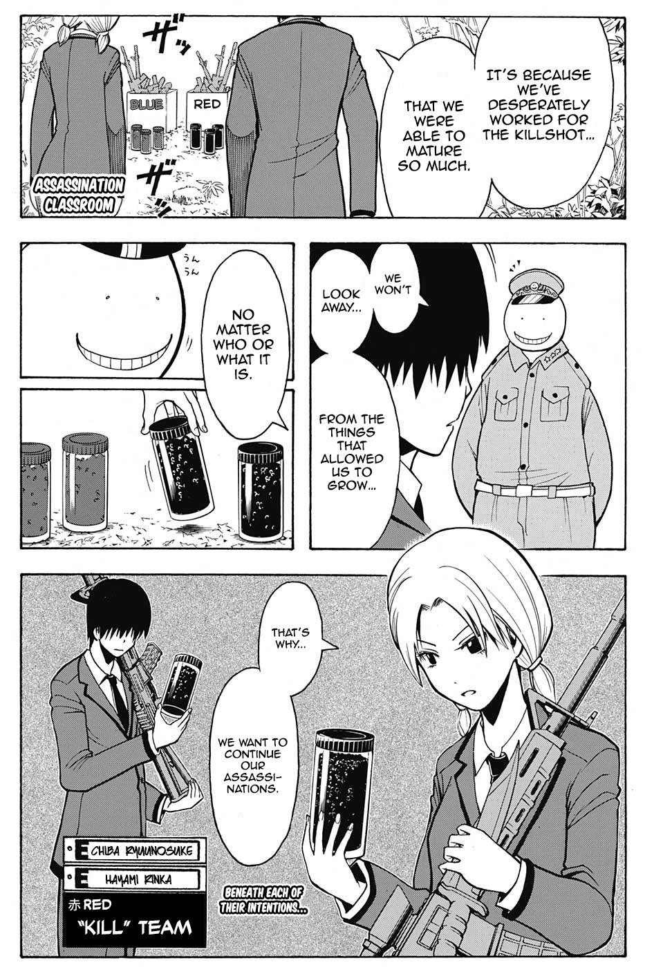 Ansatsu Kyoushitsu Chapter 144 page 2 - Chapter 144 : Assassins Time