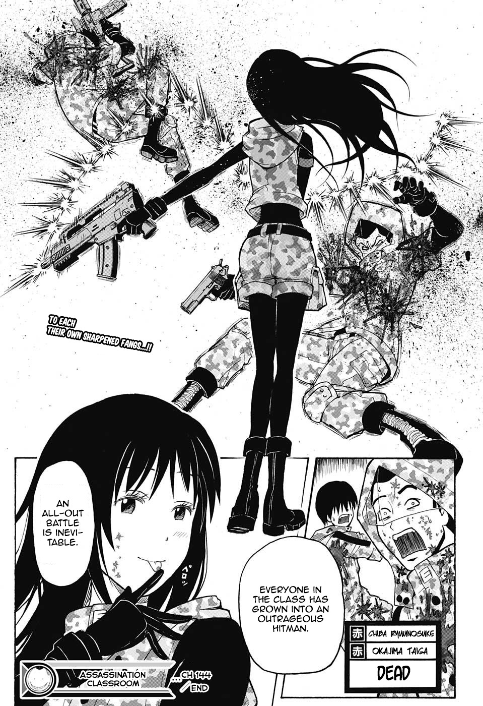 Ansatsu Kyoushitsu Chapter 144 page 22 - Chapter 144 : Assassins Time