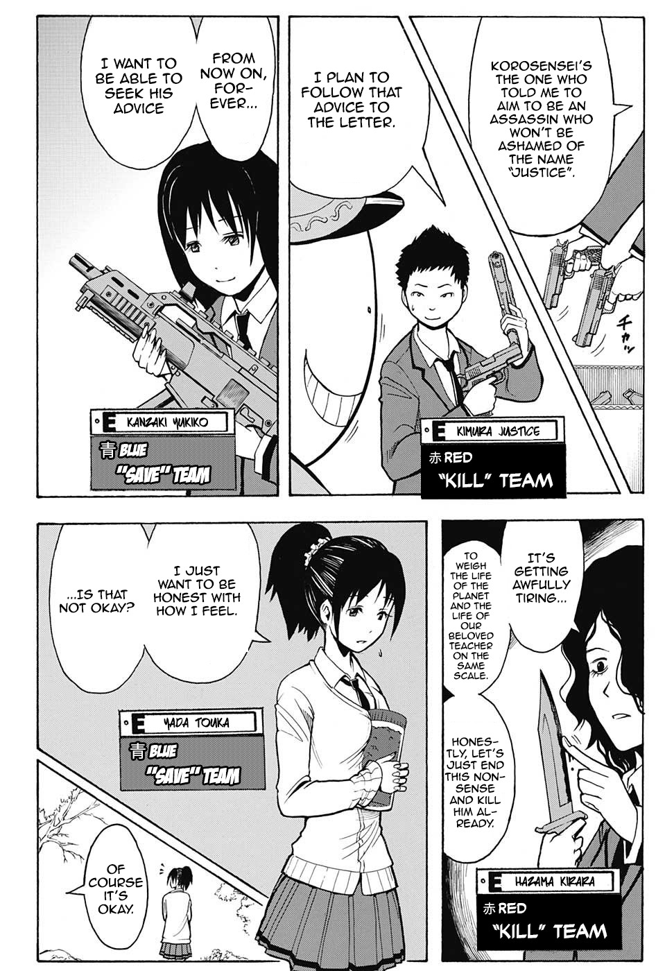 Ansatsu Kyoushitsu Chapter 144 page 5 - Chapter 144 : Assassins Time