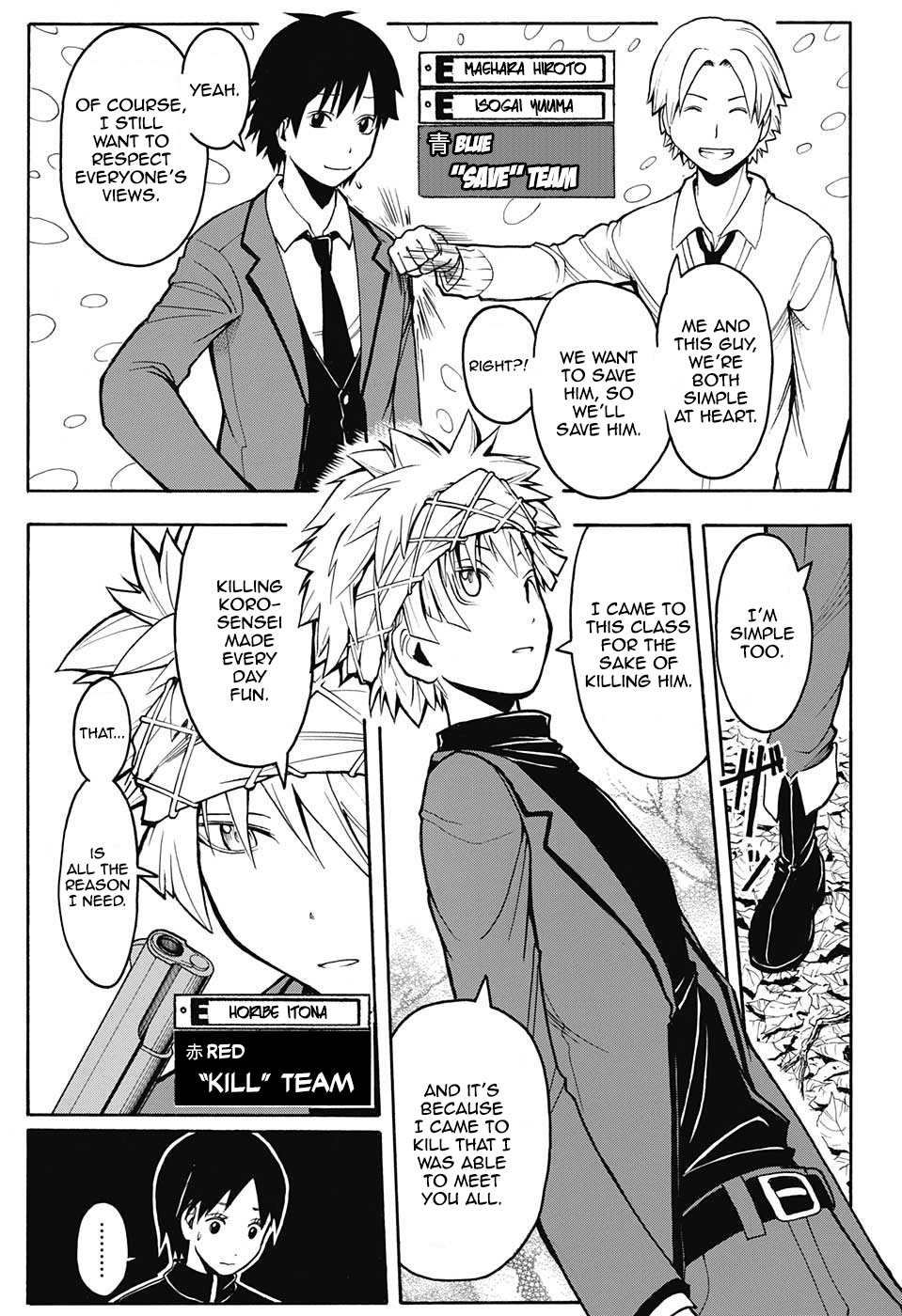 Ansatsu Kyoushitsu Chapter 144 page 6 - Chapter 144 : Assassins Time