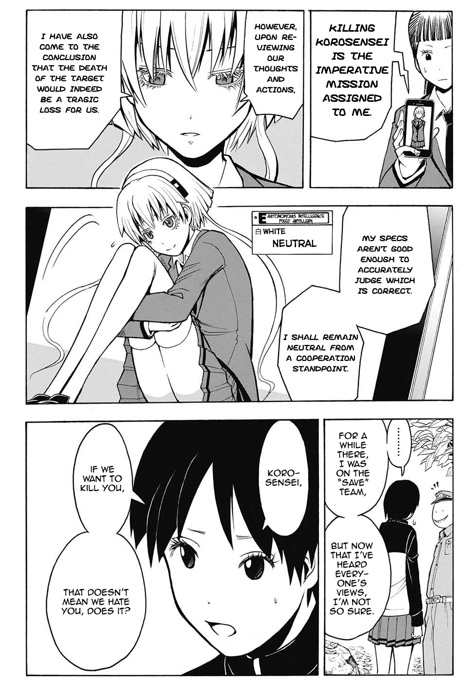 Ansatsu Kyoushitsu Chapter 144 page 7 - Chapter 144 : Assassins Time