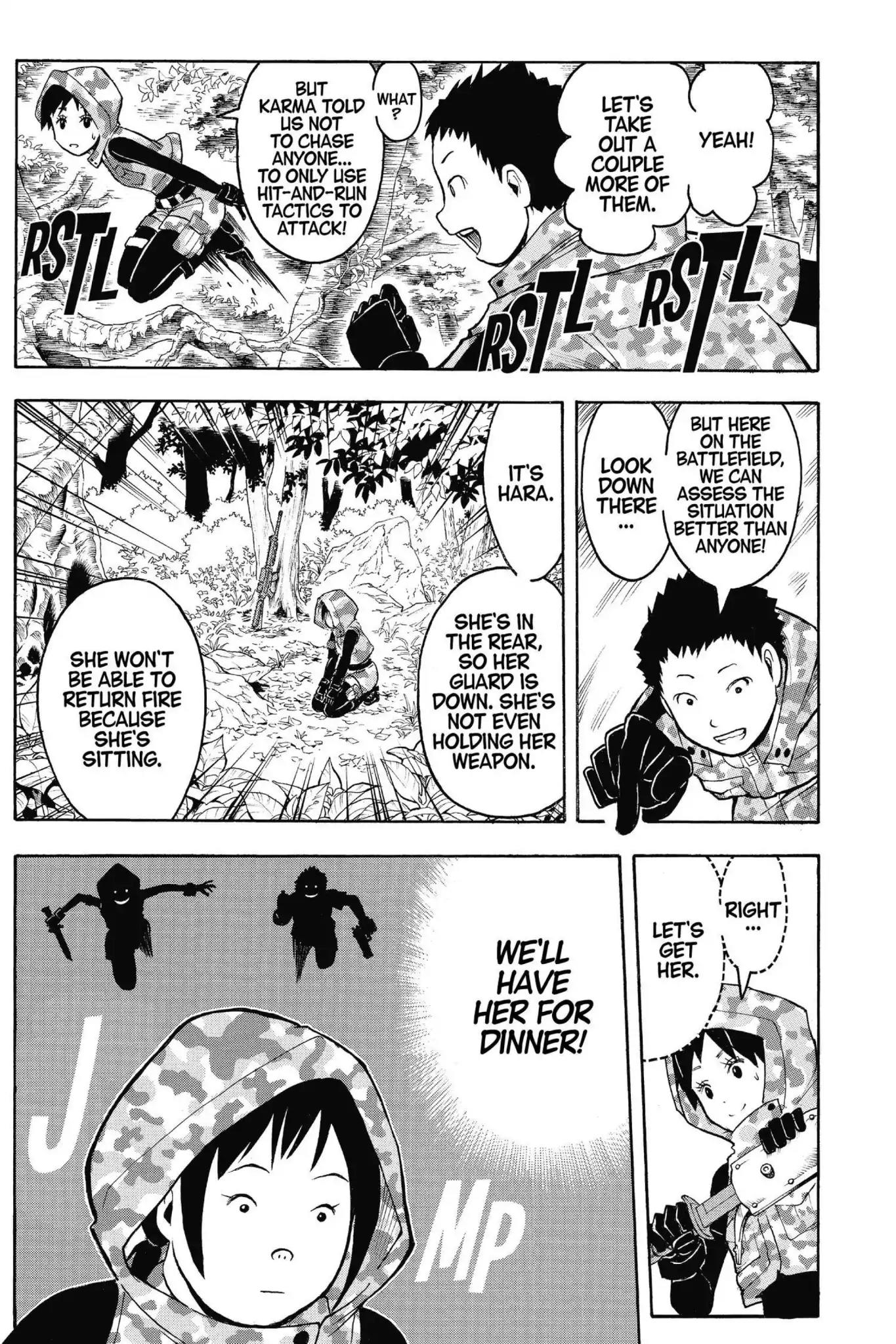 Ansatsu Kyoushitsu Chapter 145 page 19 - Chapter 145: Vol.17 CLASS 145: Time for Hidden Talents