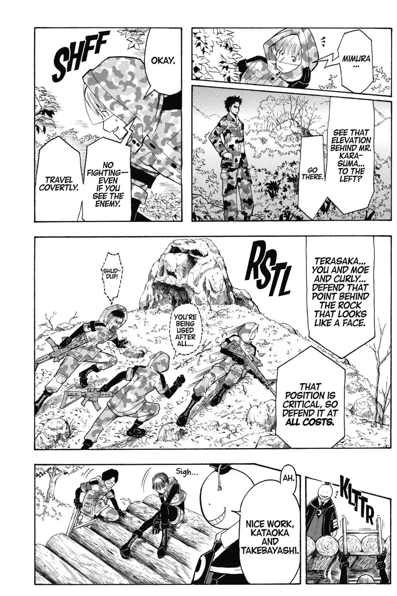 Ansatsu Kyoushitsu Chapter 145 page 6 - Chapter 145: Vol.17 CLASS 145: Time for Hidden Talents