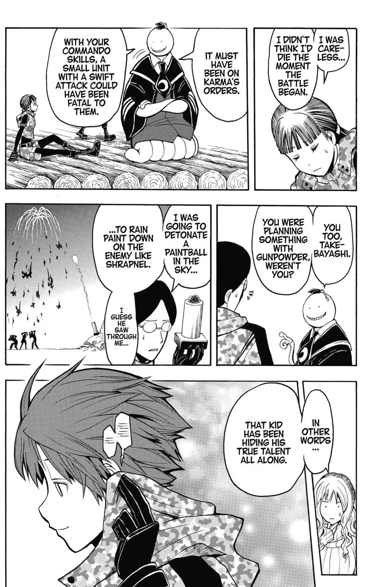 Ansatsu Kyoushitsu Chapter 145 page 7 - Chapter 145: Vol.17 CLASS 145: Time for Hidden Talents