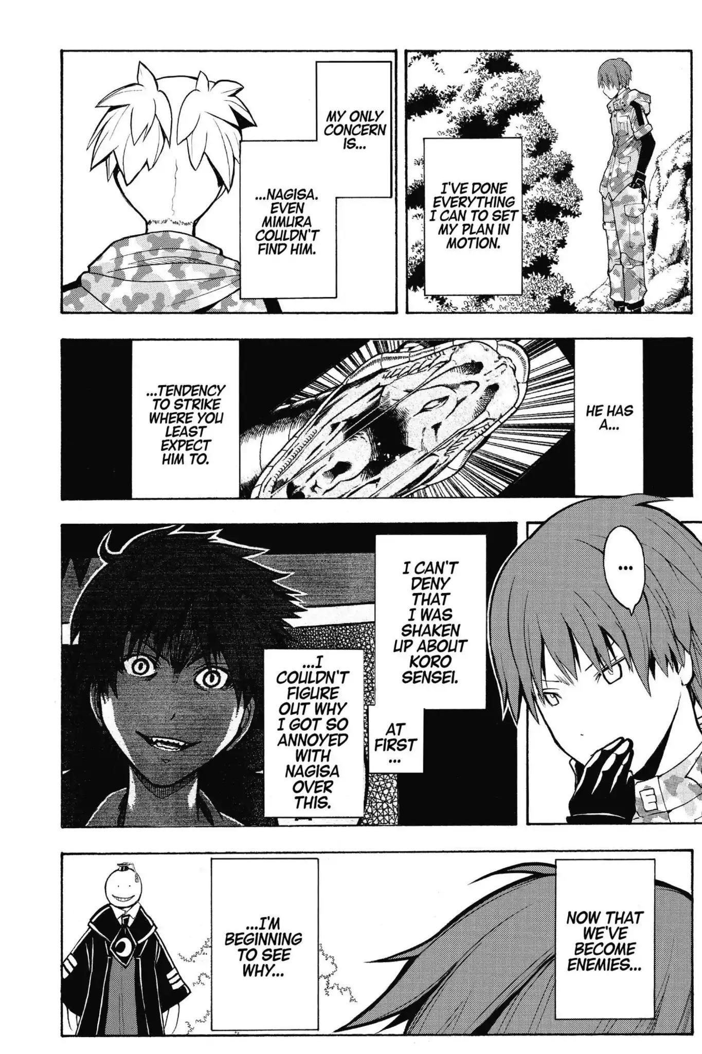 Ansatsu Kyoushitsu Chapter 146 page 9 - Chapter 146: Vol.17 CLASS 146: Time for a Fierce Battle