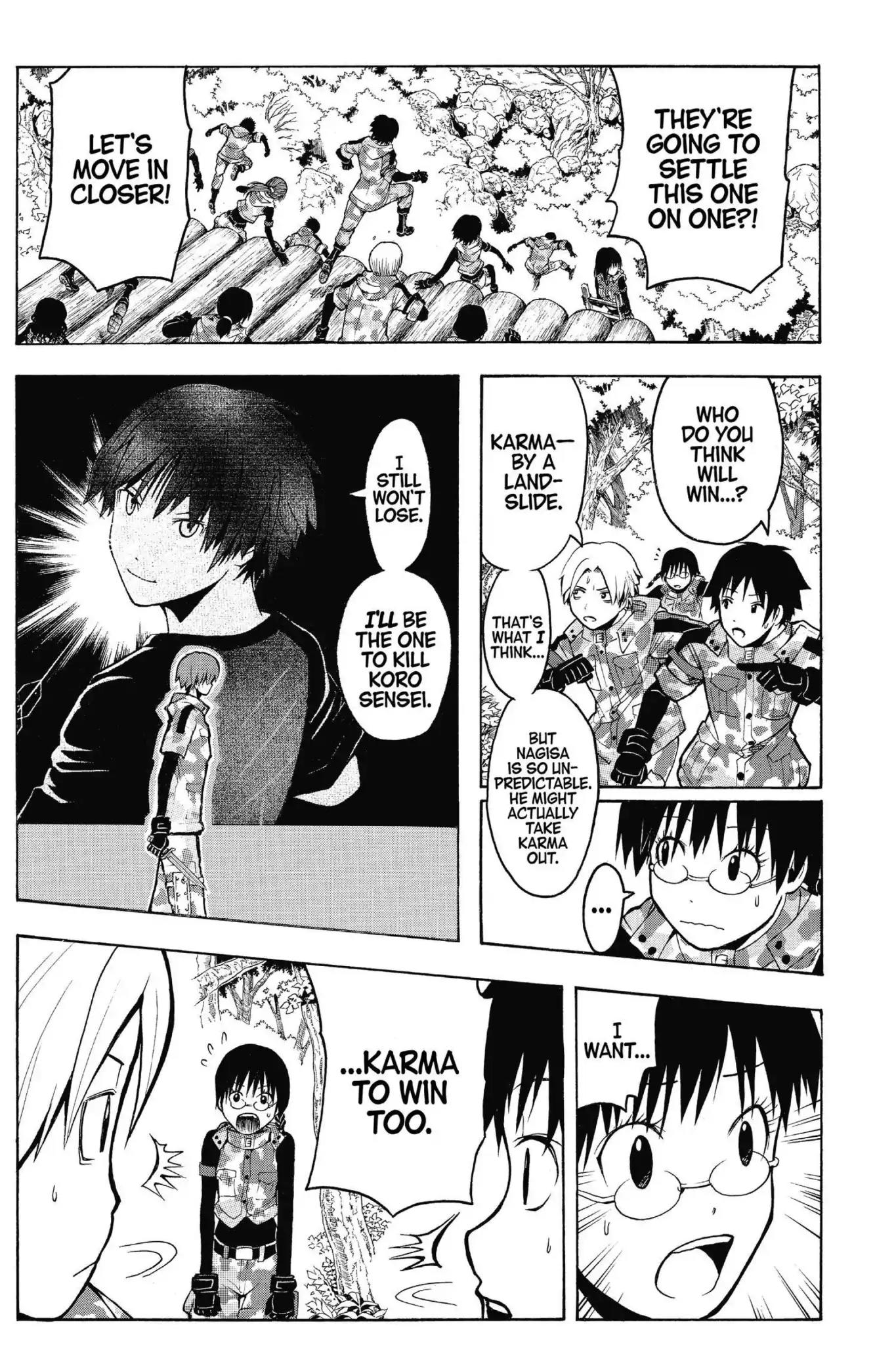 Ansatsu Kyoushitsu Chapter 147 page 7 - Chapter 147: Vol.17 CLASS 147: Time for the Stage