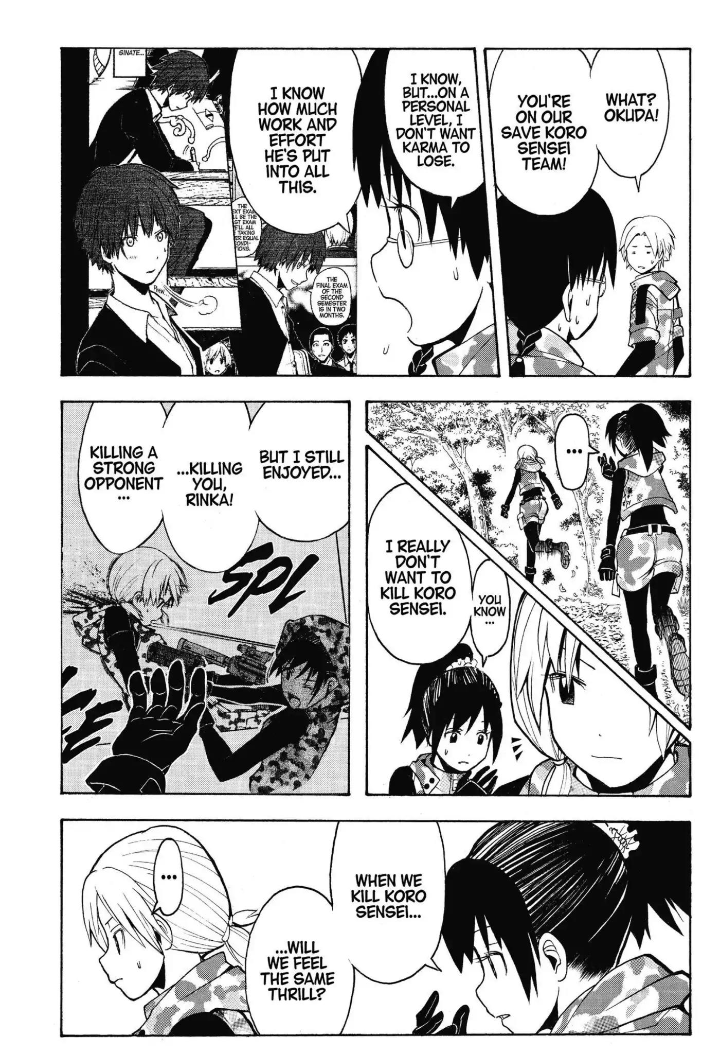 Ansatsu Kyoushitsu Chapter 147 page 8 - Chapter 147: Vol.17 CLASS 147: Time for the Stage