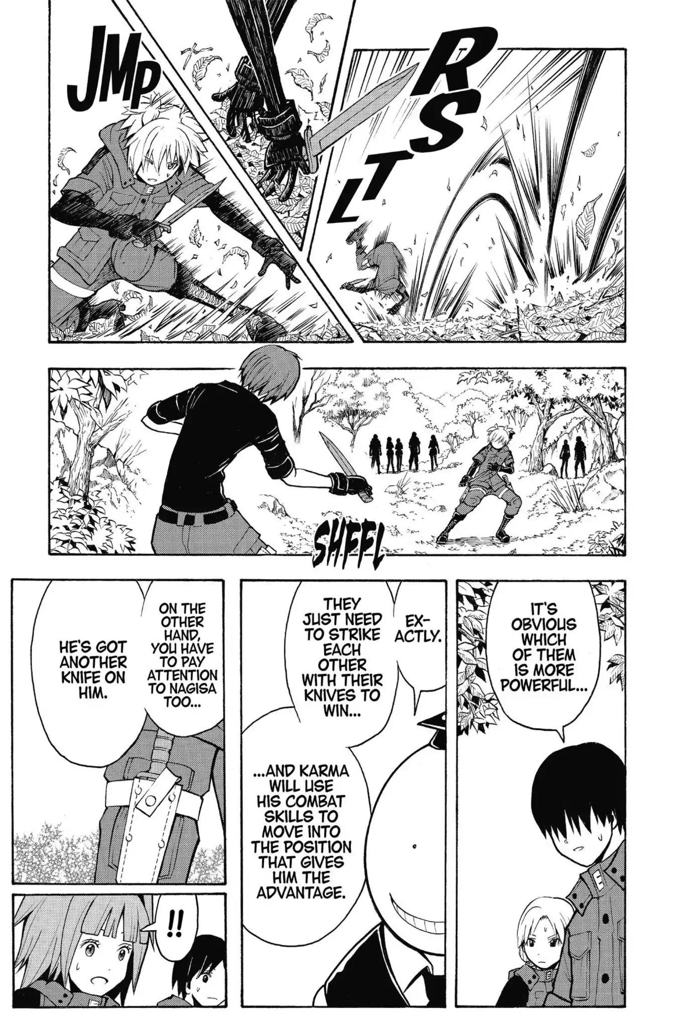 Ansatsu Kyoushitsu Chapter 148 page 6 - Chapter 148: Vol.17 CLASS 148: Time for the Process