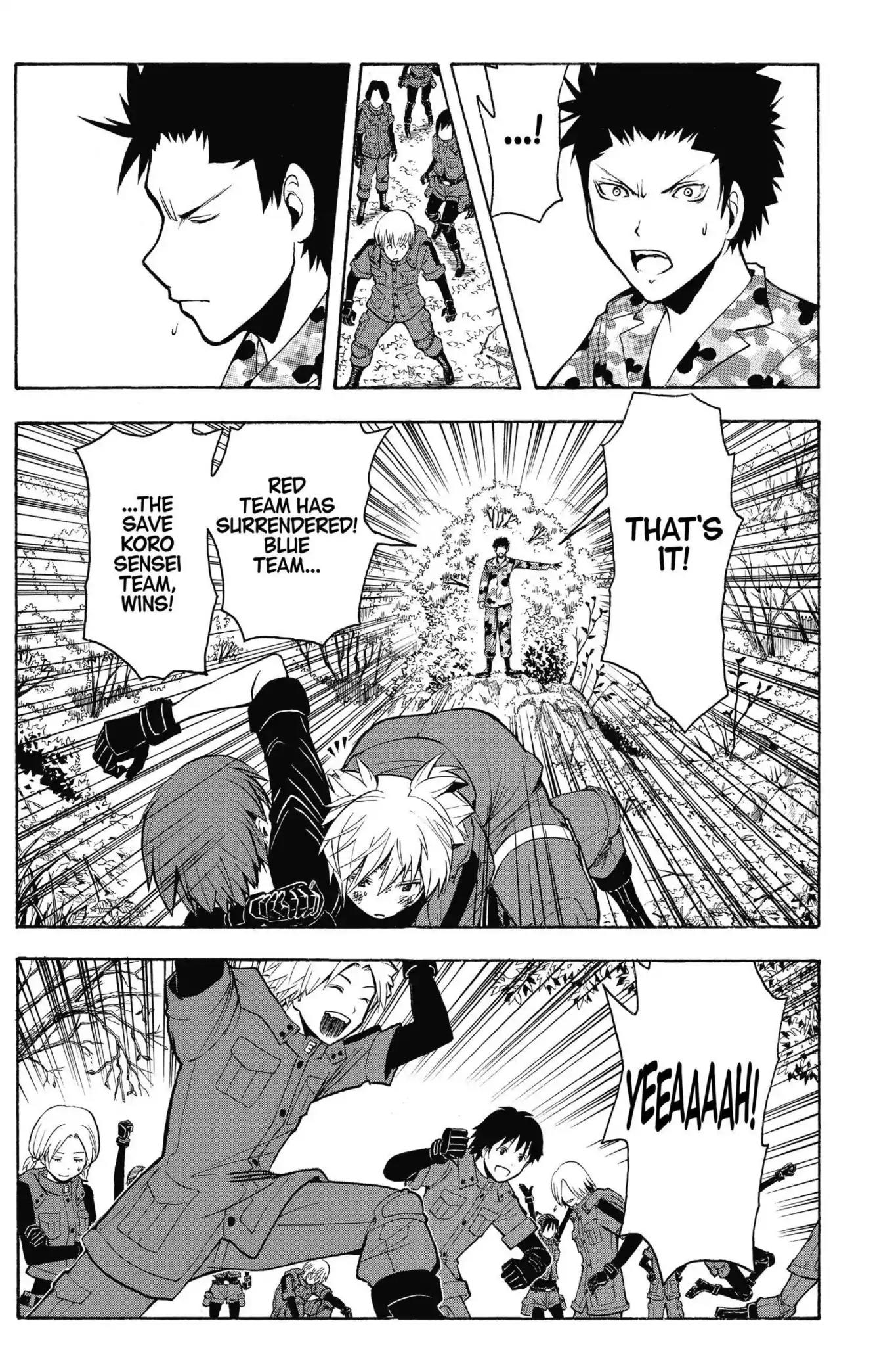 Ansatsu Kyoushitsu Chapter 149 page 10 - Chapter 149: Vol.17 CLASS 149: Time for the Result