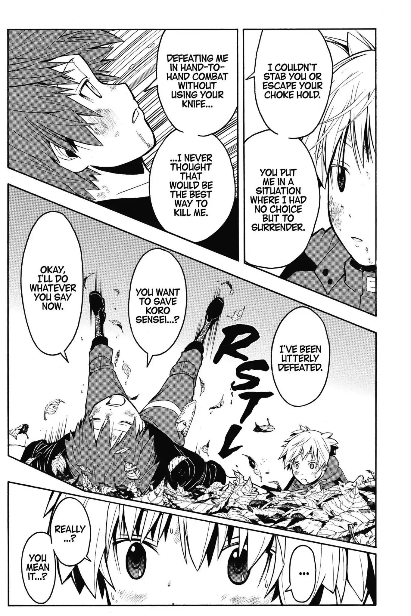 Ansatsu Kyoushitsu Chapter 149 page 12 - Chapter 149: Vol.17 CLASS 149: Time for the Result