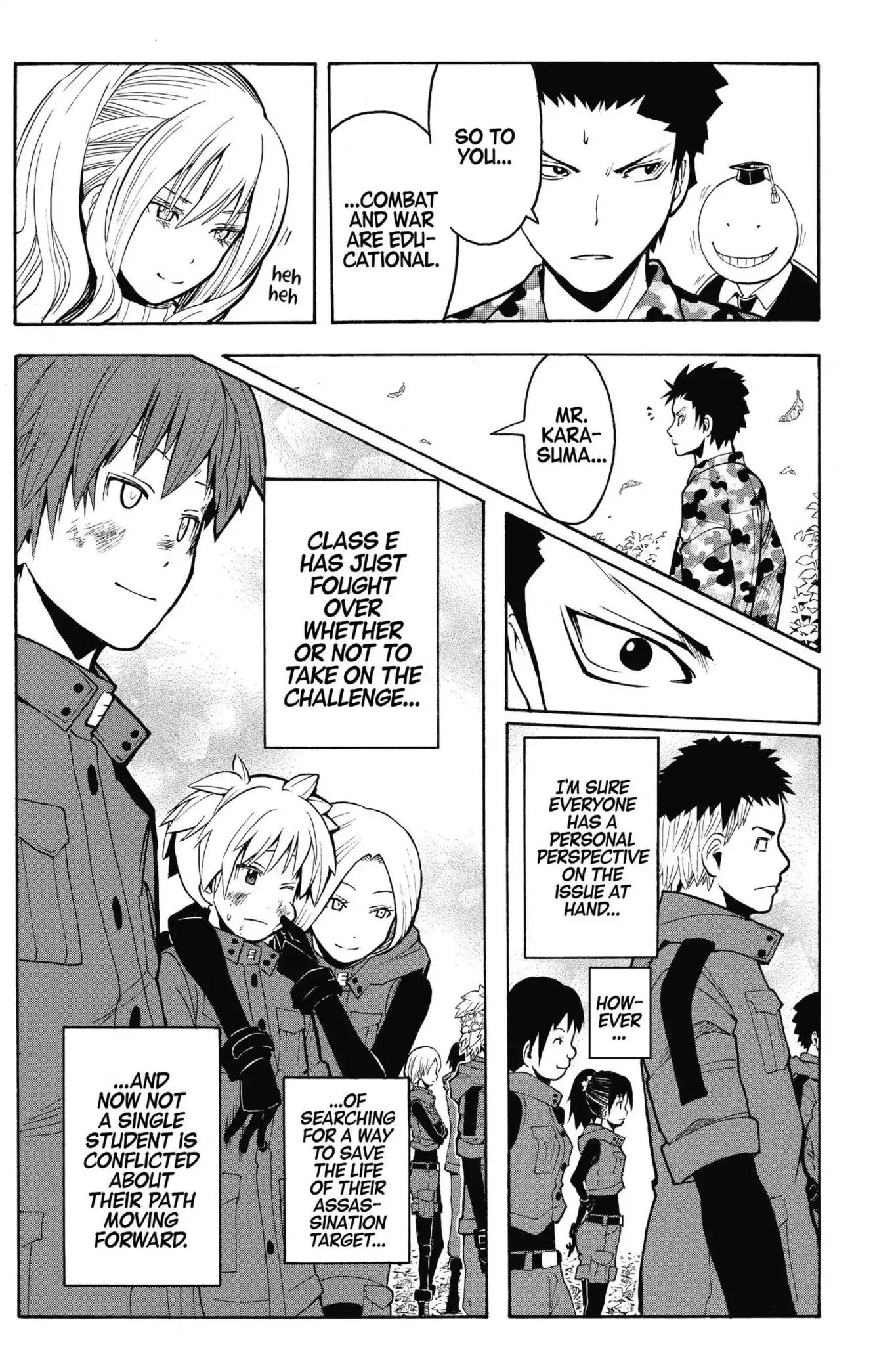Ansatsu Kyoushitsu Chapter 149 page 16 - Chapter 149: Vol.17 CLASS 149: Time for the Result