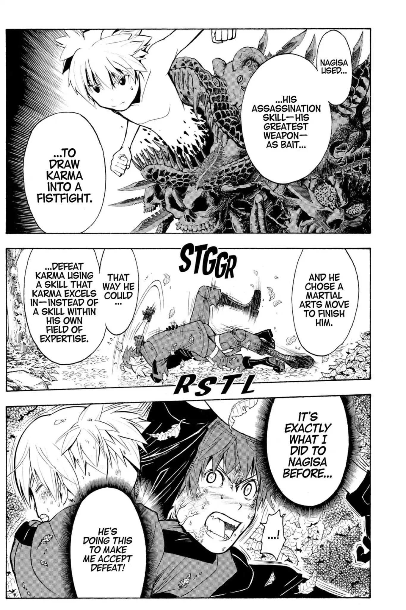 Ansatsu Kyoushitsu Chapter 149 page 6 - Chapter 149: Vol.17 CLASS 149: Time for the Result