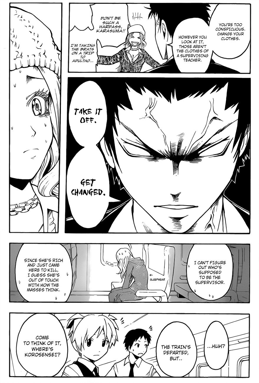 Ansatsu Kyoushitsu Chapter 15 page 14 - Chapter 15 : Traveling Time