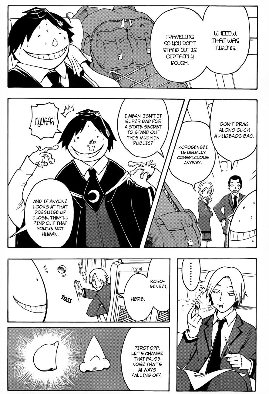 Ansatsu Kyoushitsu Chapter 15 page 16 - Chapter 15 : Traveling Time
