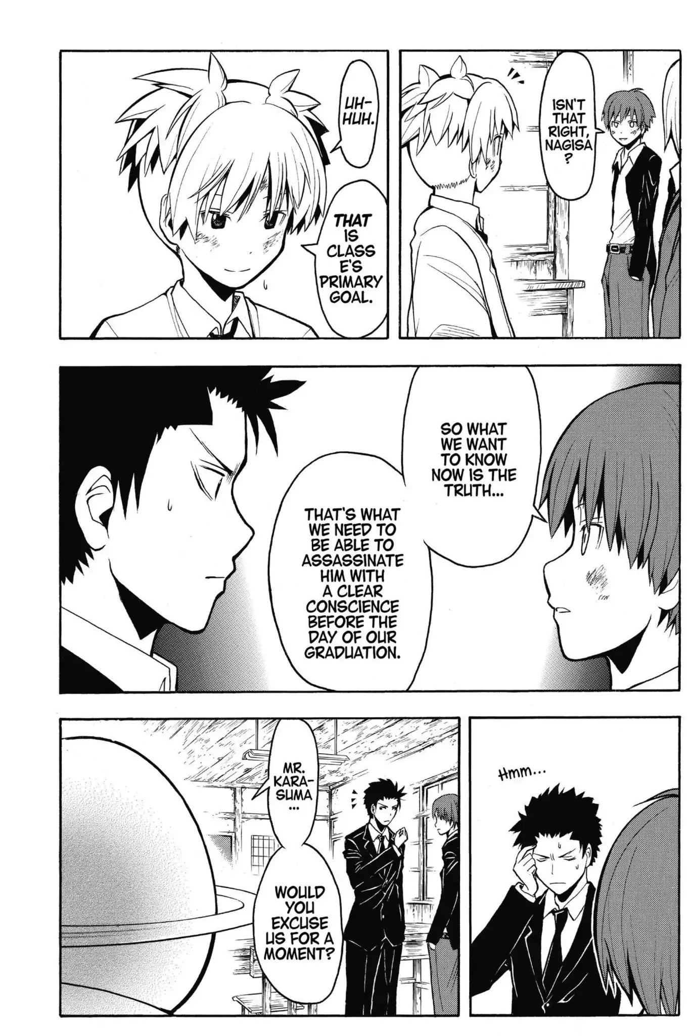 Ansatsu Kyoushitsu Chapter 150 page 10 - Chapter 150: Vol.17 CLASS 150: Time for a Research Project