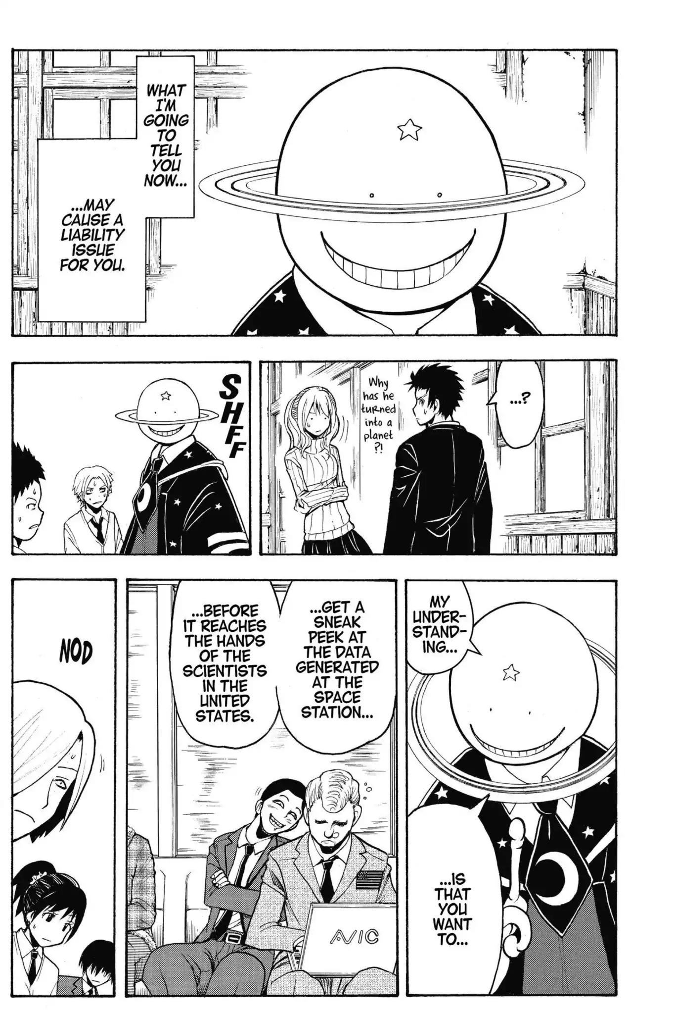 Ansatsu Kyoushitsu Chapter 150 page 11 - Chapter 150: Vol.17 CLASS 150: Time for a Research Project