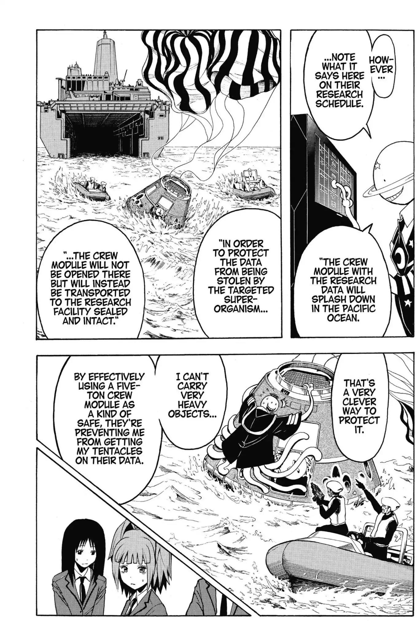 Ansatsu Kyoushitsu Chapter 150 page 12 - Chapter 150: Vol.17 CLASS 150: Time for a Research Project