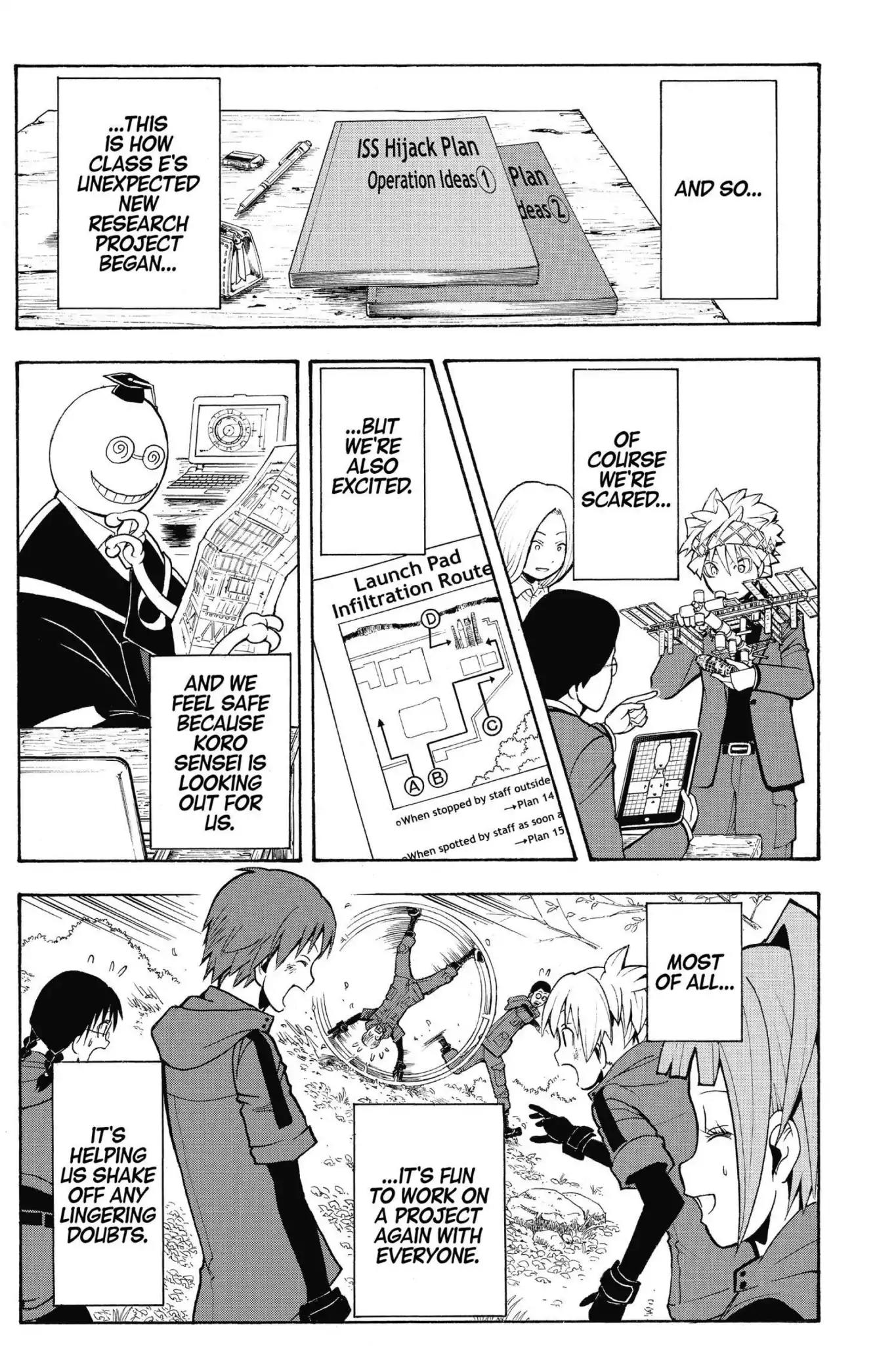 Ansatsu Kyoushitsu Chapter 150 page 17 - Chapter 150: Vol.17 CLASS 150: Time for a Research Project
