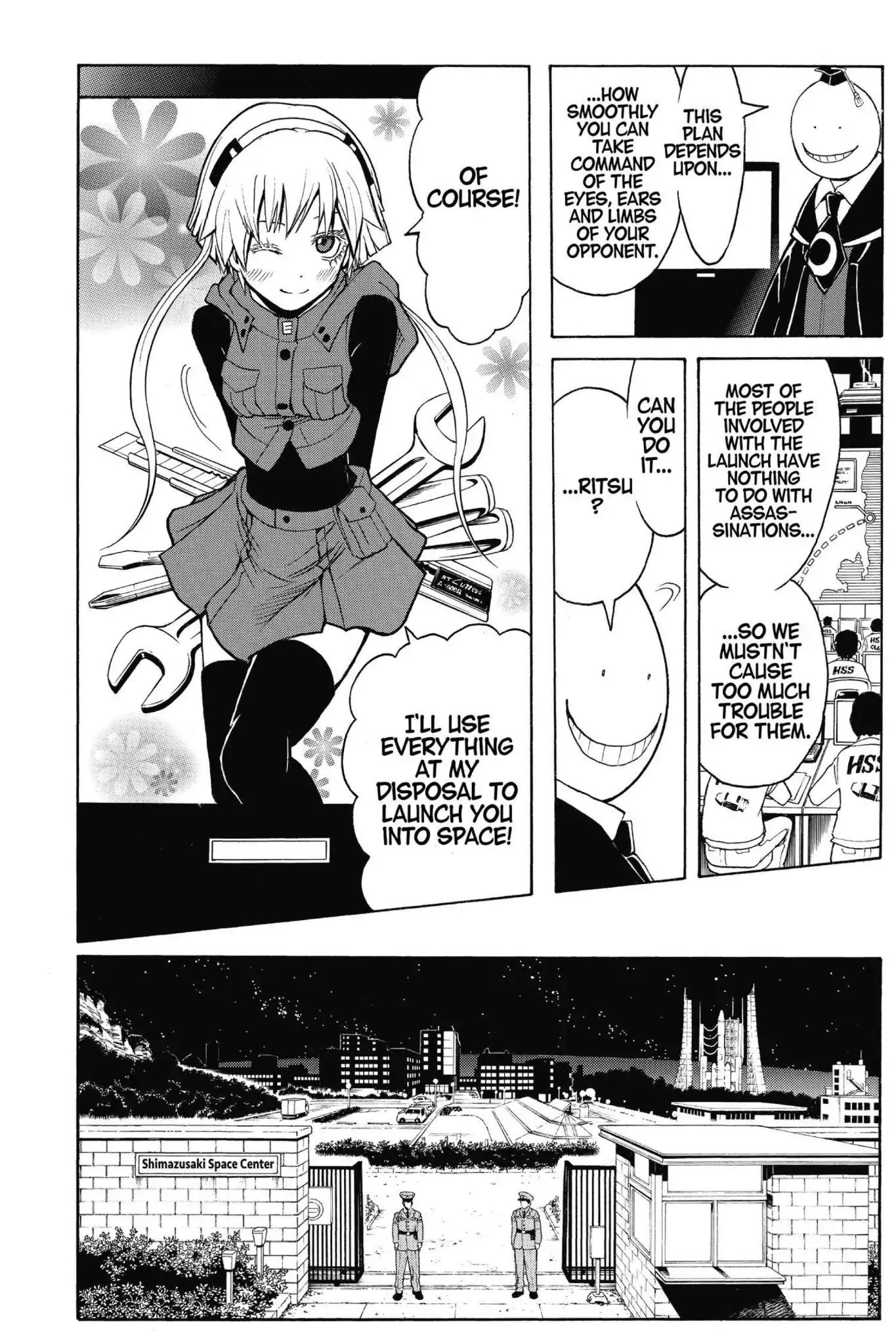 Ansatsu Kyoushitsu Chapter 150 page 18 - Chapter 150: Vol.17 CLASS 150: Time for a Research Project