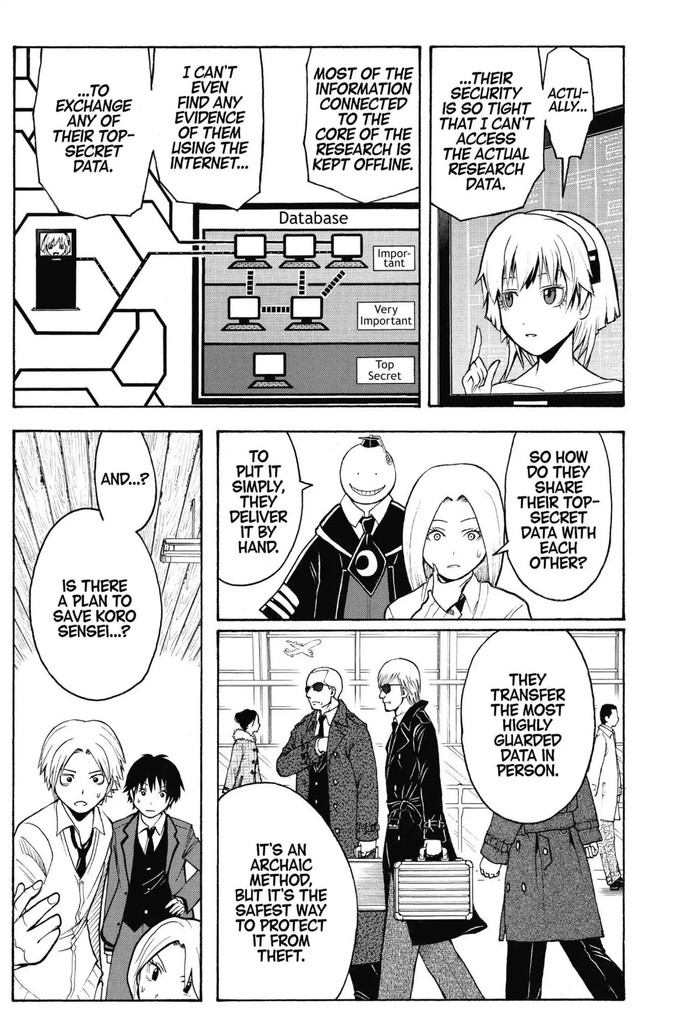 Ansatsu Kyoushitsu Chapter 150 page 5 - Chapter 150: Vol.17 CLASS 150: Time for a Research Project