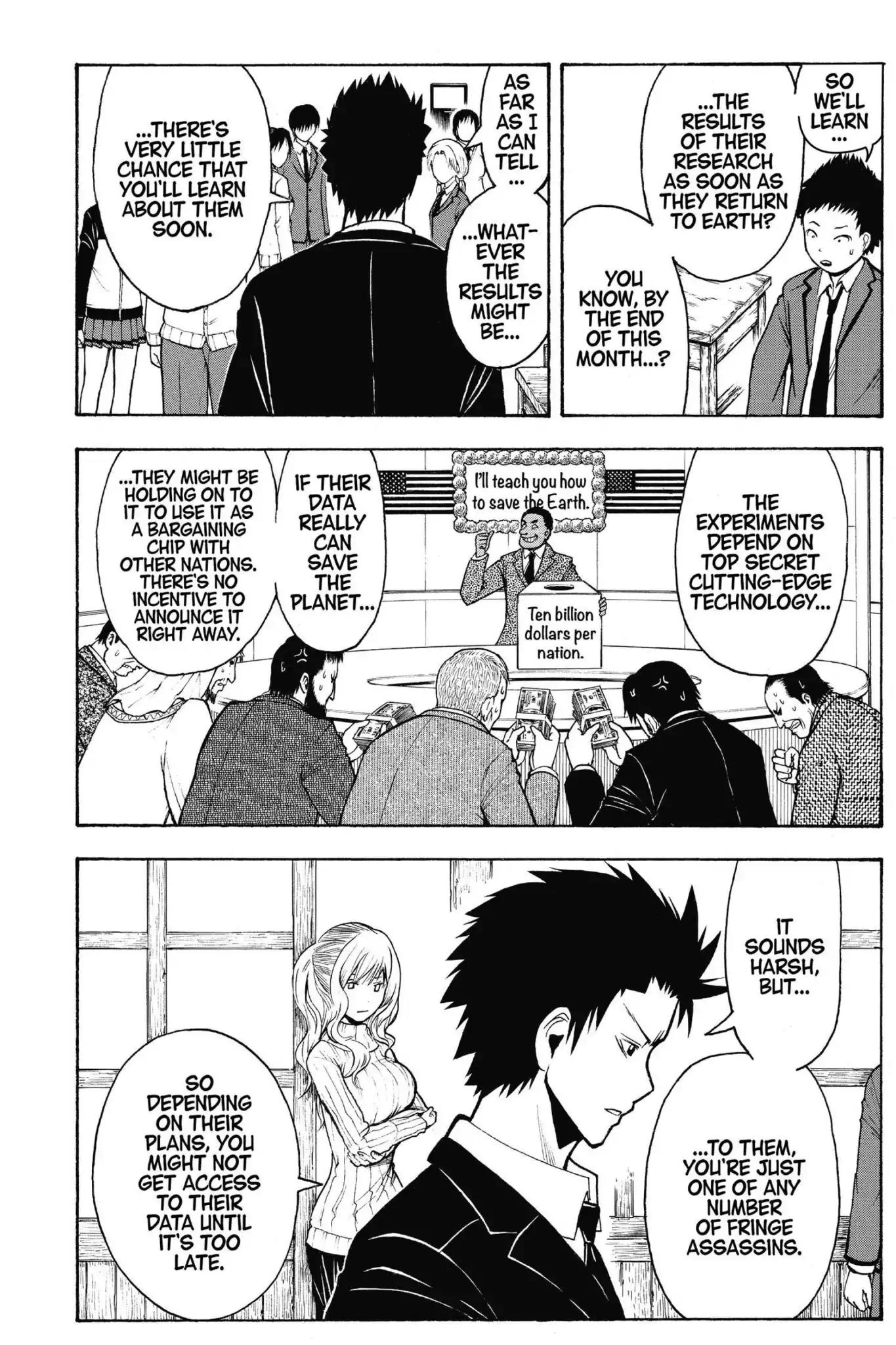 Ansatsu Kyoushitsu Chapter 150 page 8 - Chapter 150: Vol.17 CLASS 150: Time for a Research Project