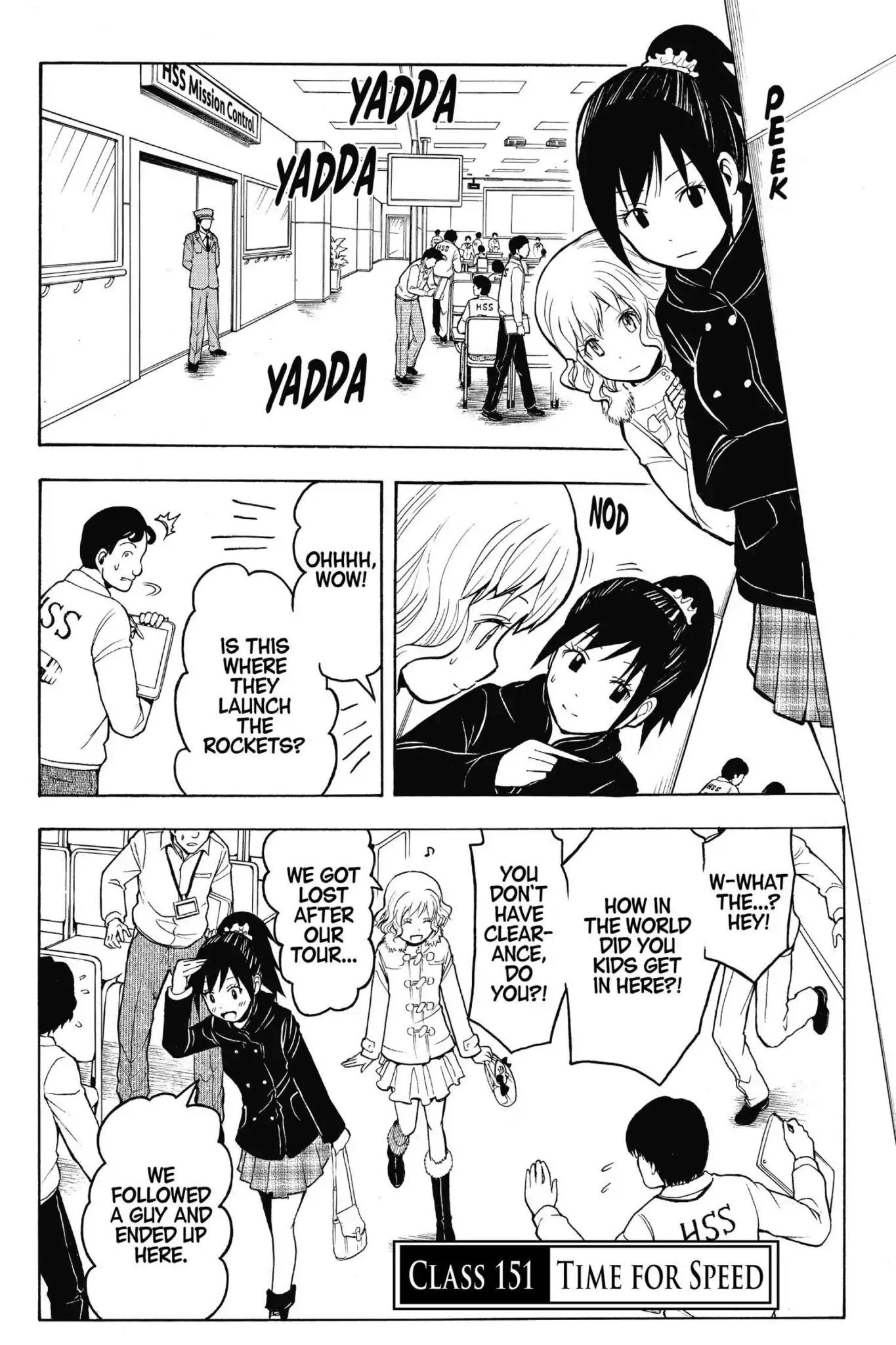 Ansatsu Kyoushitsu Chapter 151 page 1 - Chapter 151: Vol.17 CLASS 151: Time for Speed