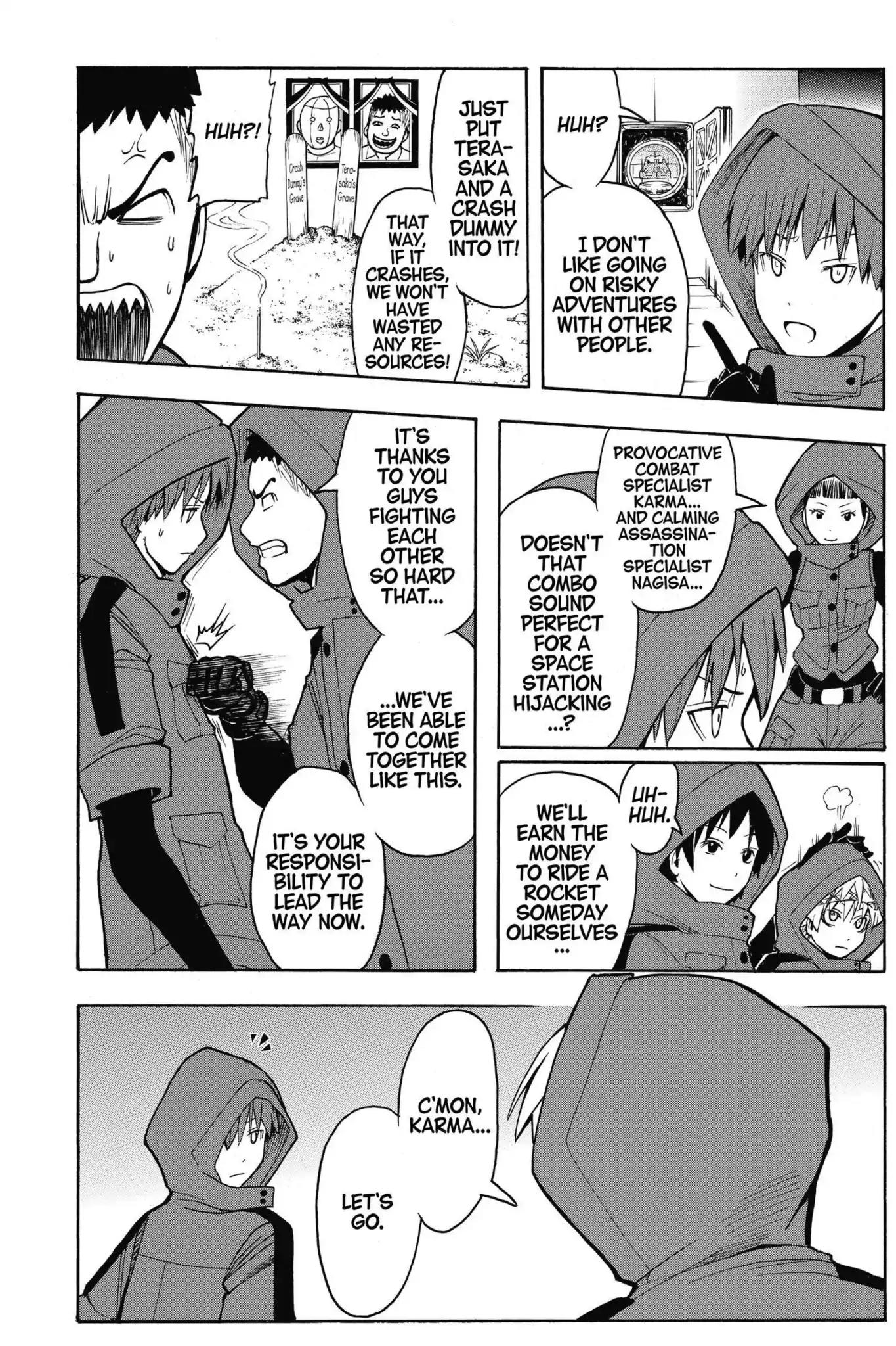 Ansatsu Kyoushitsu Chapter 151 page 10 - Chapter 151: Vol.17 CLASS 151: Time for Speed