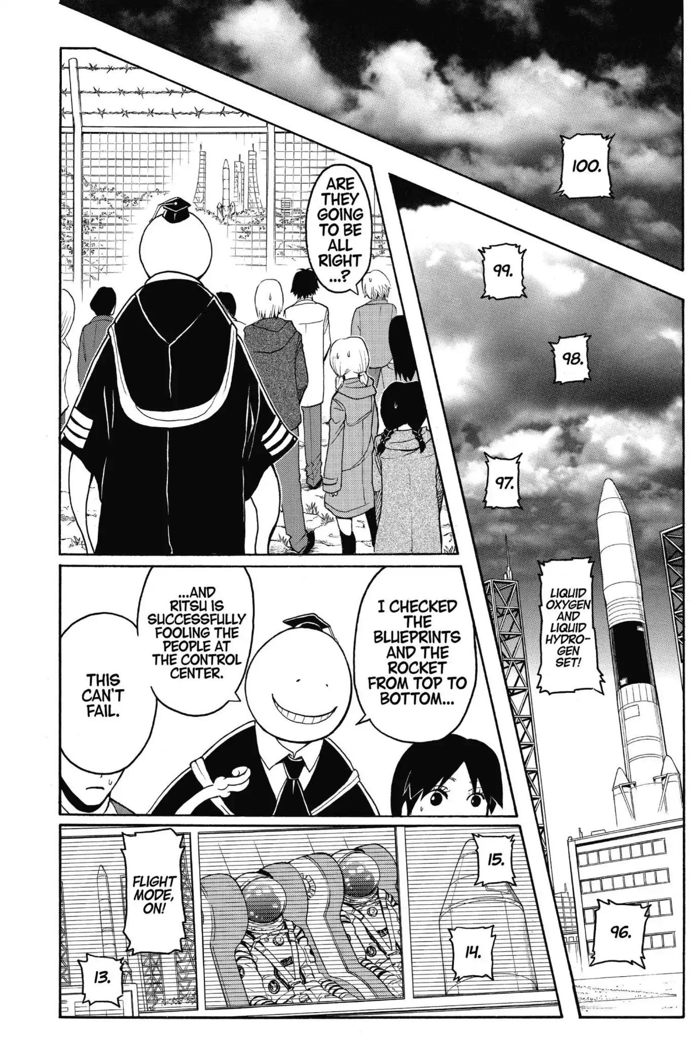 Ansatsu Kyoushitsu Chapter 151 page 12 - Chapter 151: Vol.17 CLASS 151: Time for Speed
