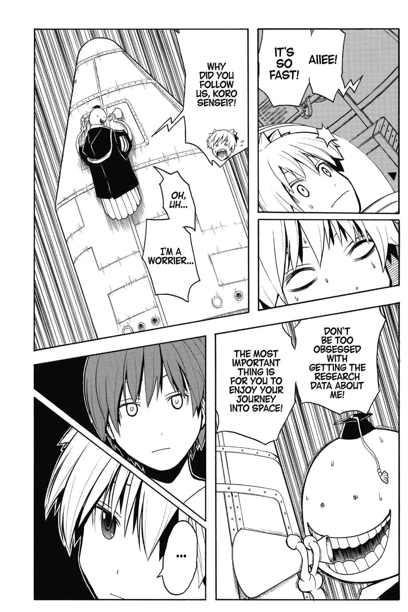 Ansatsu Kyoushitsu Chapter 151 page 15 - Chapter 151: Vol.17 CLASS 151: Time for Speed