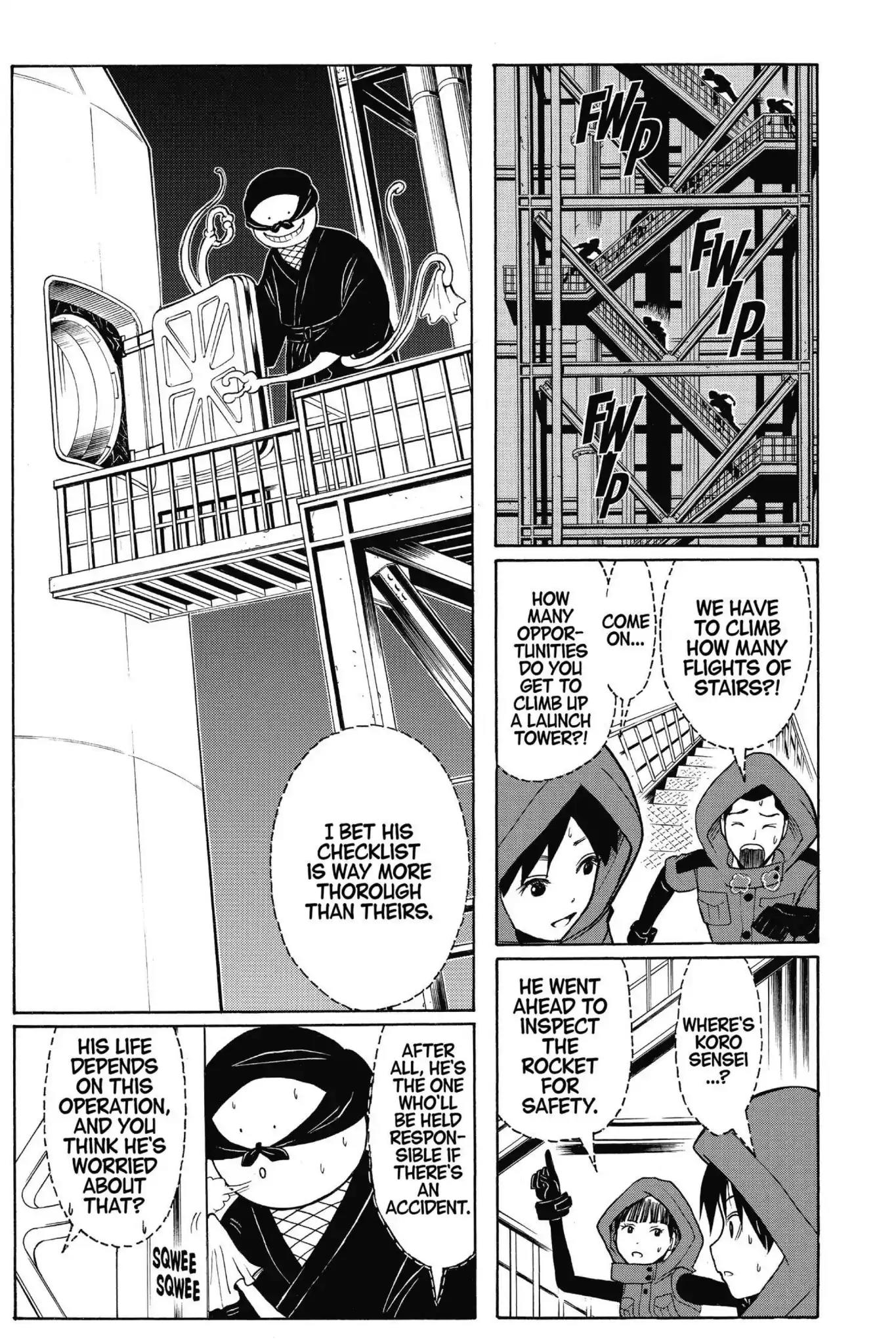 Ansatsu Kyoushitsu Chapter 151 page 7 - Chapter 151: Vol.17 CLASS 151: Time for Speed