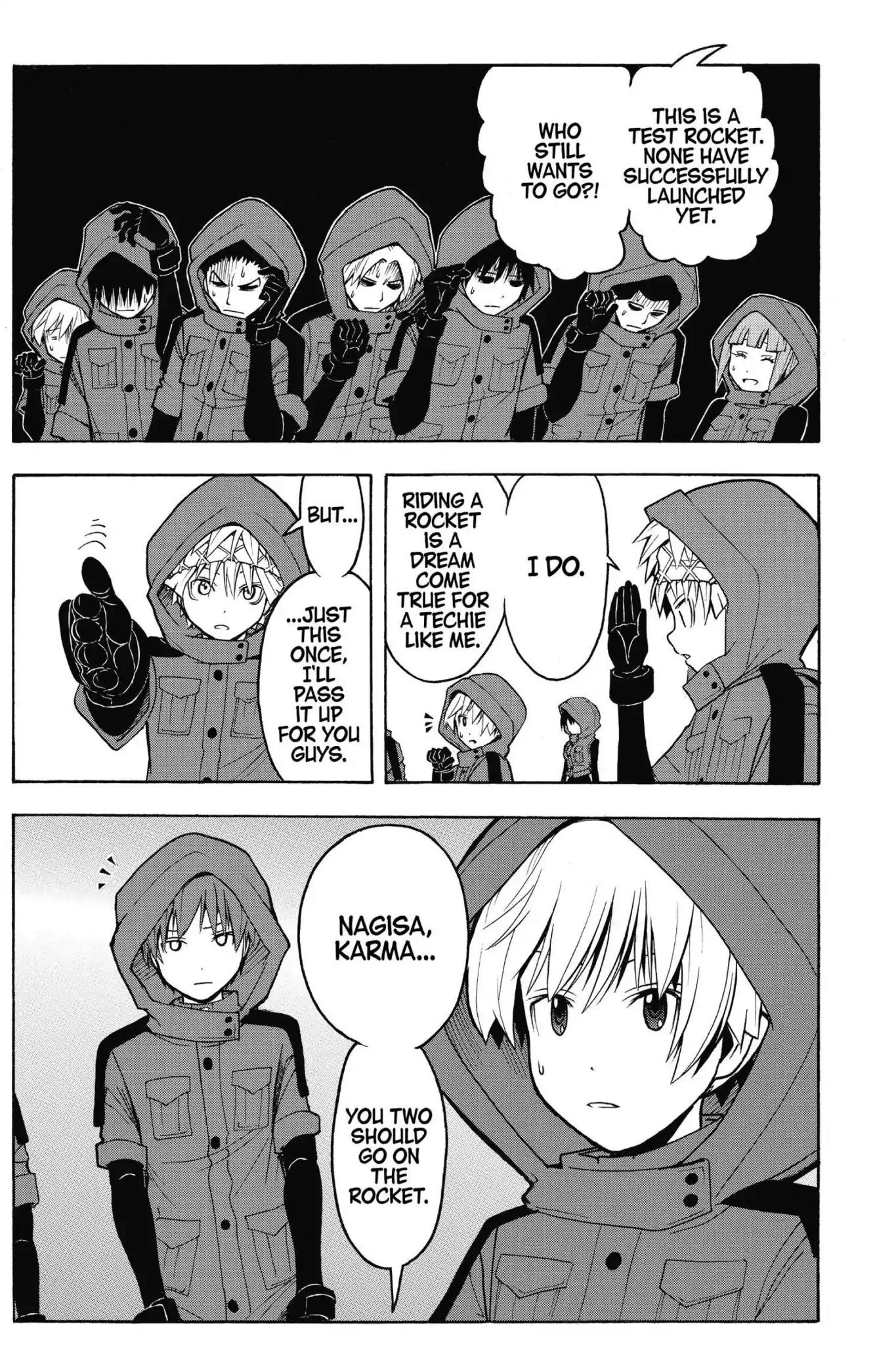 Ansatsu Kyoushitsu Chapter 151 page 9 - Chapter 151: Vol.17 CLASS 151: Time for Speed