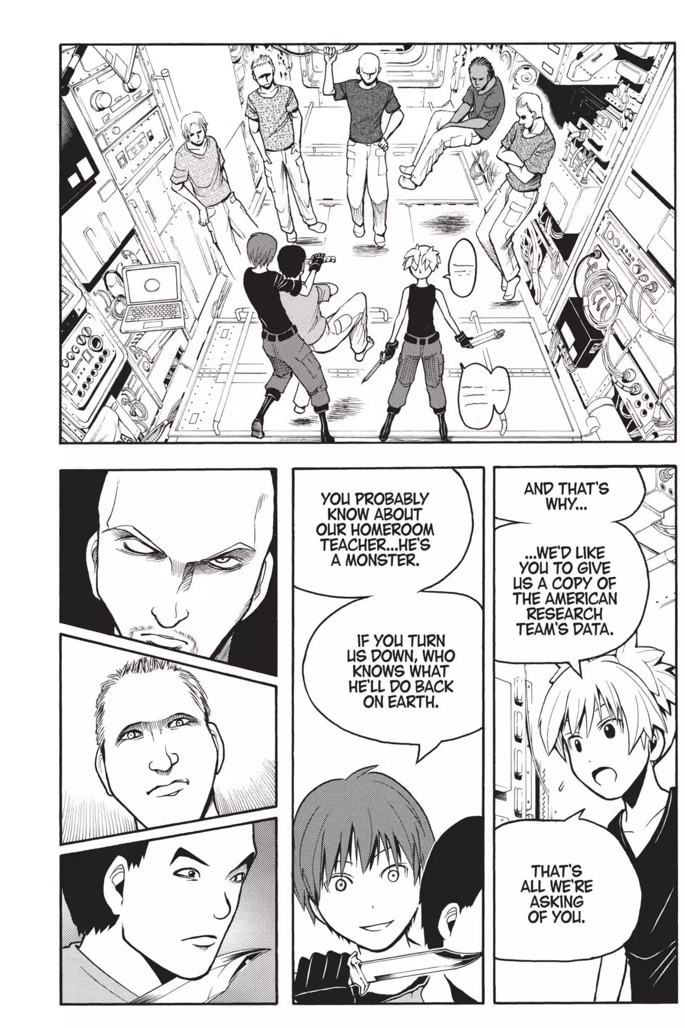 Ansatsu Kyoushitsu Chapter 152 page 13 - Chapter 152: Vol.18 CLASS 152: Time for Outer Space