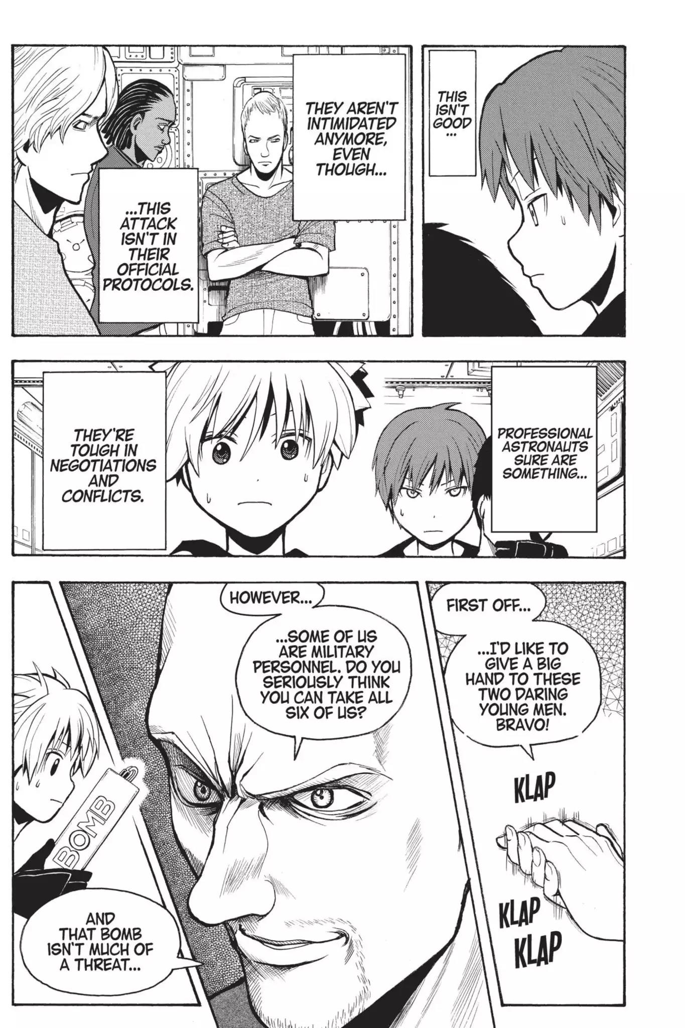 Ansatsu Kyoushitsu Chapter 152 page 14 - Chapter 152: Vol.18 CLASS 152: Time for Outer Space