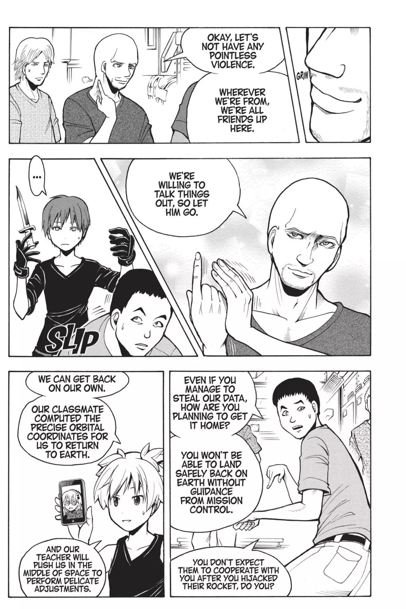 Ansatsu Kyoushitsu Chapter 152 page 16 - Chapter 152: Vol.18 CLASS 152: Time for Outer Space