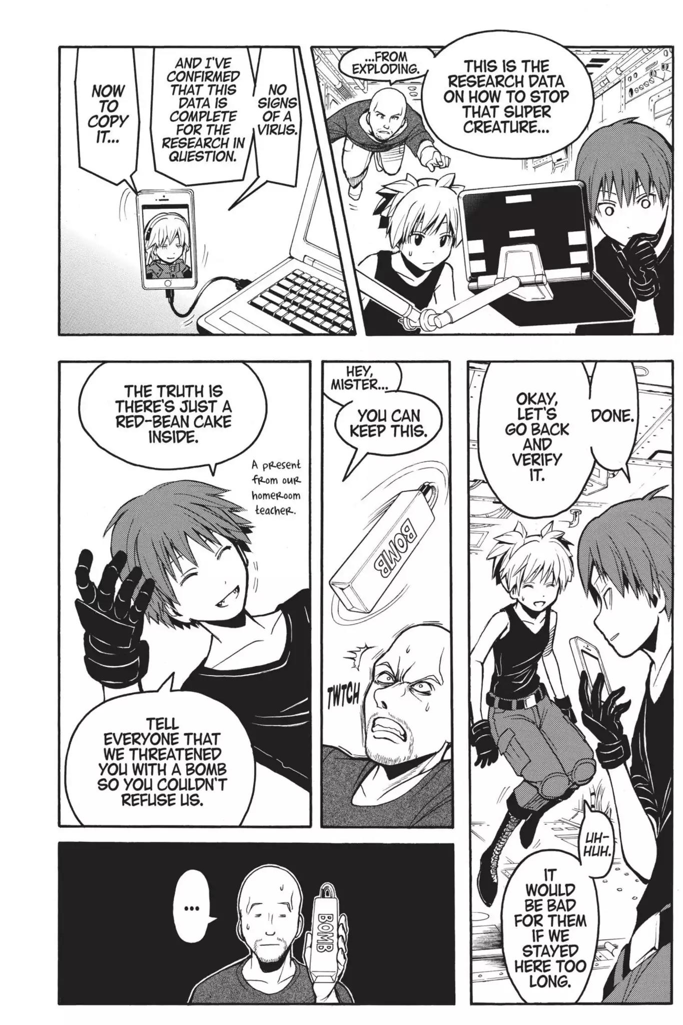 Ansatsu Kyoushitsu Chapter 152 page 21 - Chapter 152: Vol.18 CLASS 152: Time for Outer Space