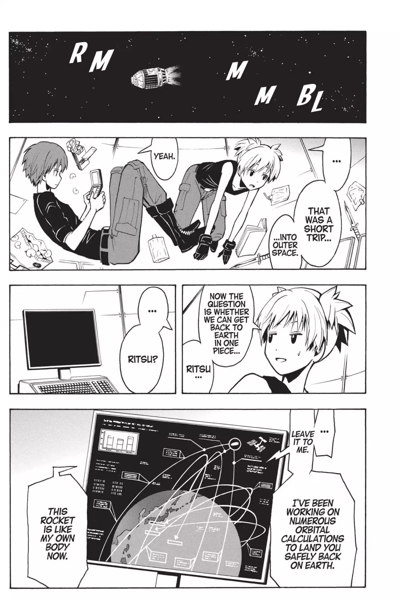 Ansatsu Kyoushitsu Chapter 152 page 24 - Chapter 152: Vol.18 CLASS 152: Time for Outer Space