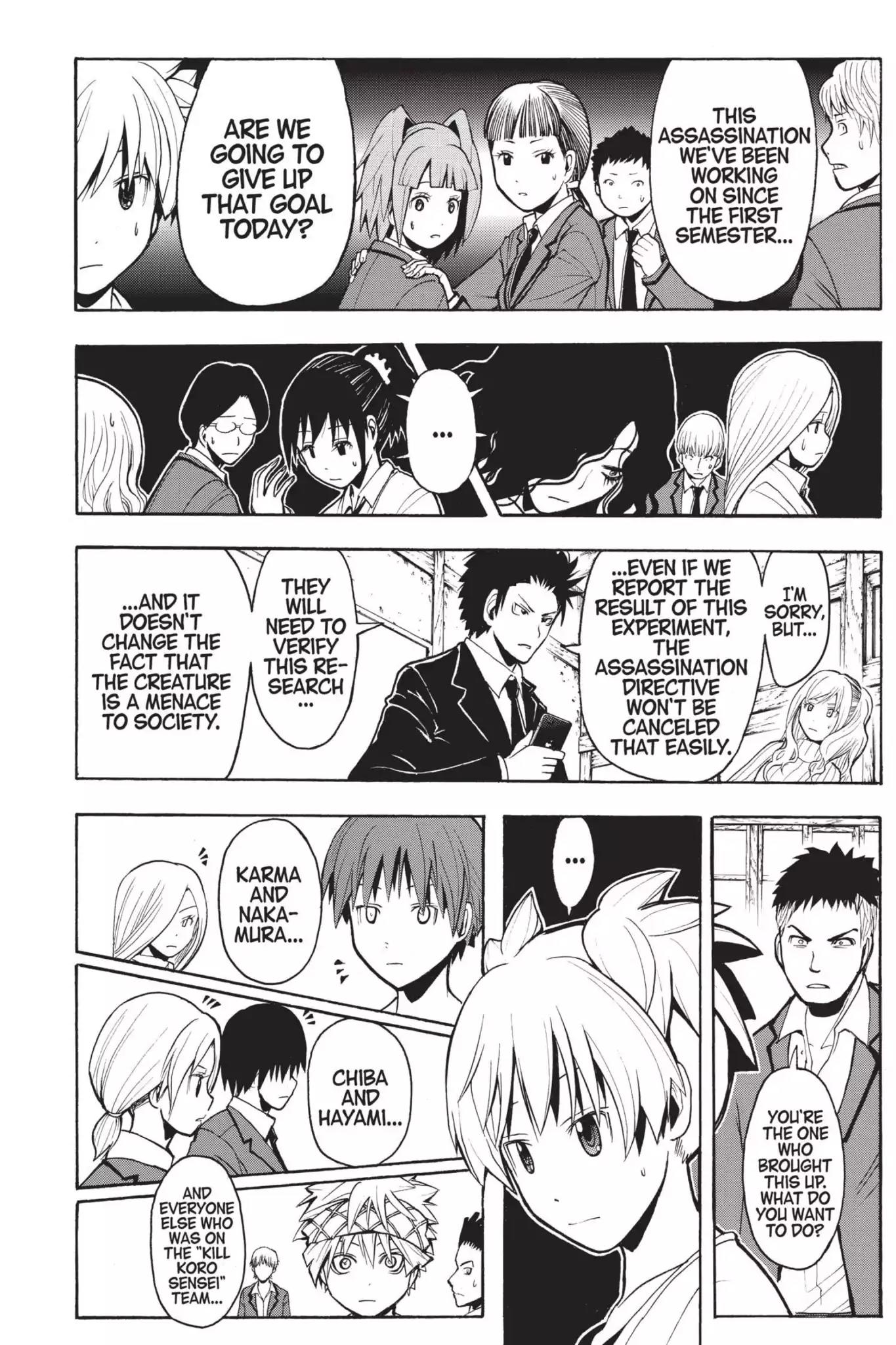 Ansatsu Kyoushitsu Chapter 153 page 16 - Chapter 153: Vol.18 CLASS 153: Time to Prepare