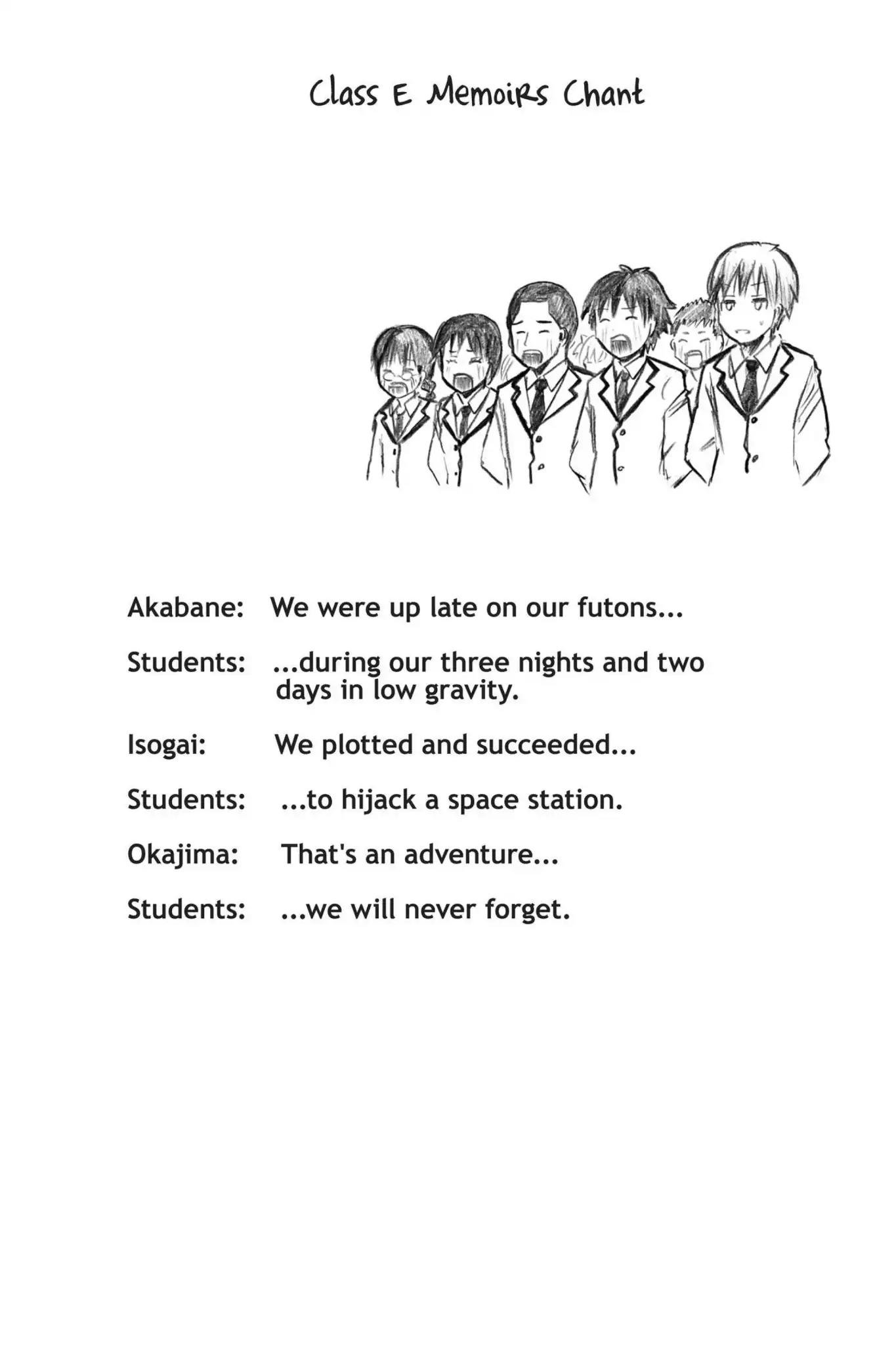 Ansatsu Kyoushitsu Chapter 153 page 20 - Chapter 153: Vol.18 CLASS 153: Time to Prepare