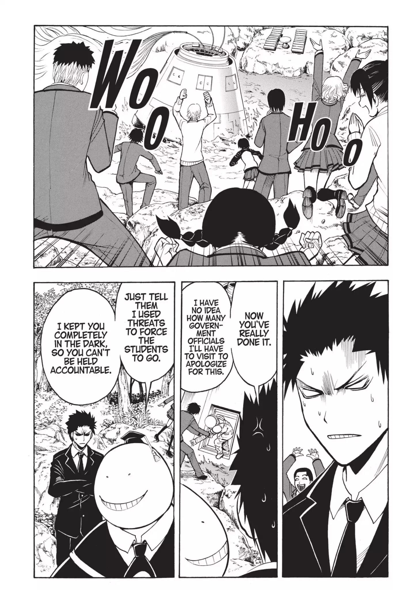Ansatsu Kyoushitsu Chapter 153 page 6 - Chapter 153: Vol.18 CLASS 153: Time to Prepare