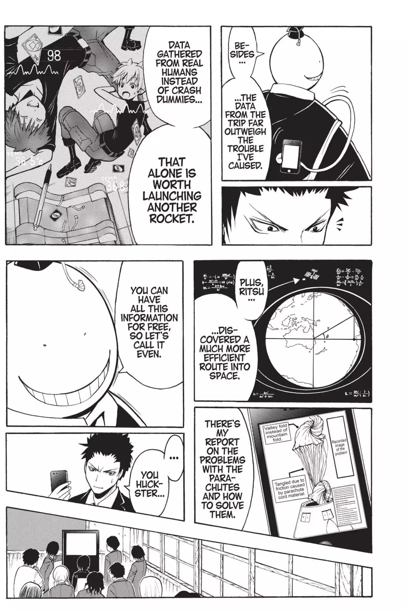 Ansatsu Kyoushitsu Chapter 153 page 7 - Chapter 153: Vol.18 CLASS 153: Time to Prepare