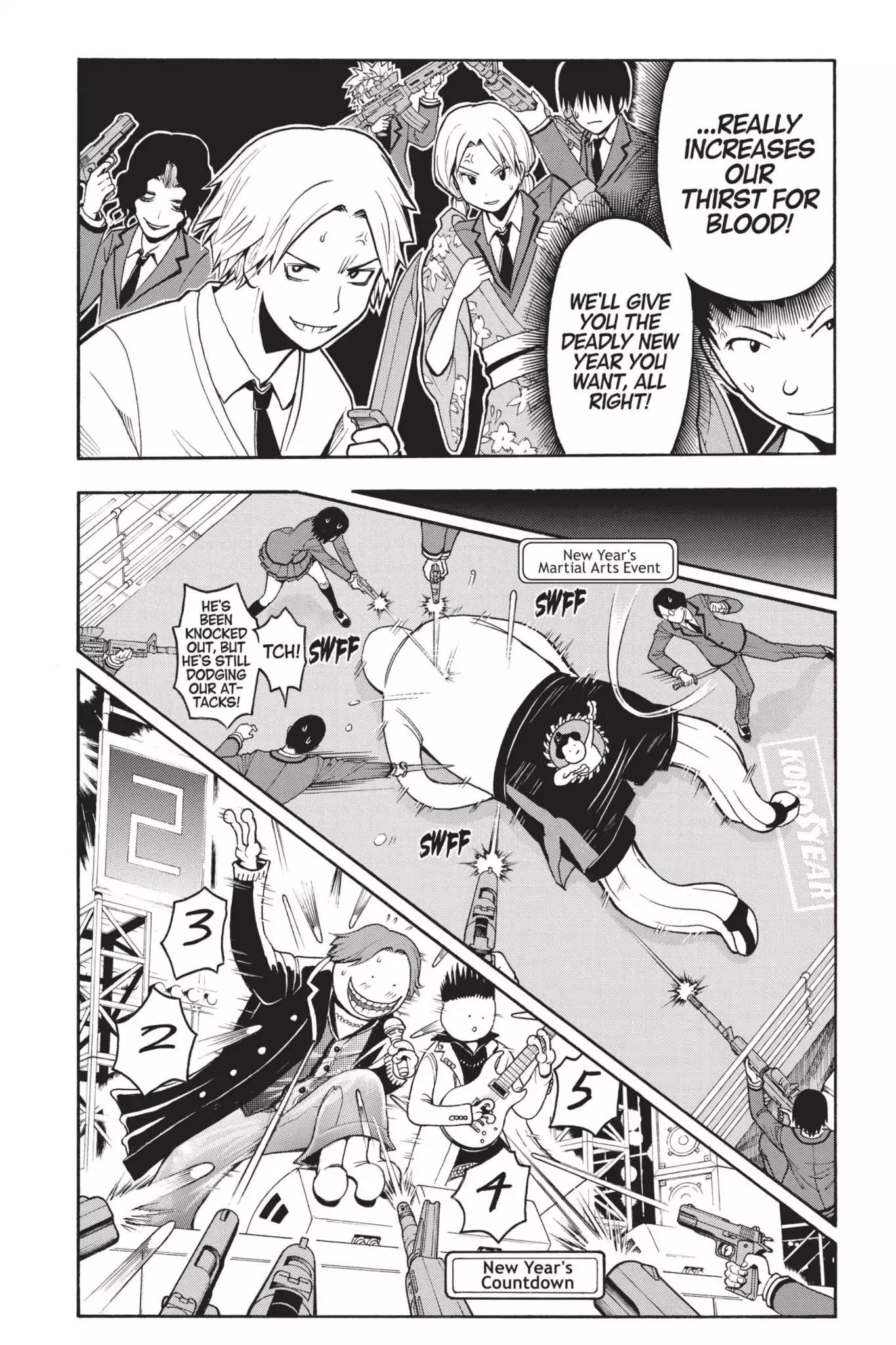 Ansatsu Kyoushitsu Chapter 154 page 10 - Chapter 154: Vol.18 CLASS 154: Time for Winter Break