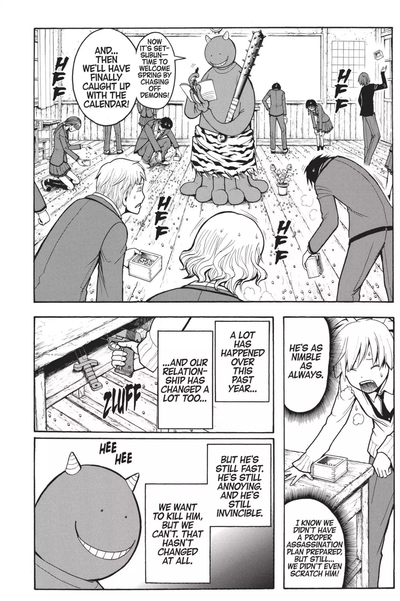 Ansatsu Kyoushitsu Chapter 154 page 12 - Chapter 154: Vol.18 CLASS 154: Time for Winter Break