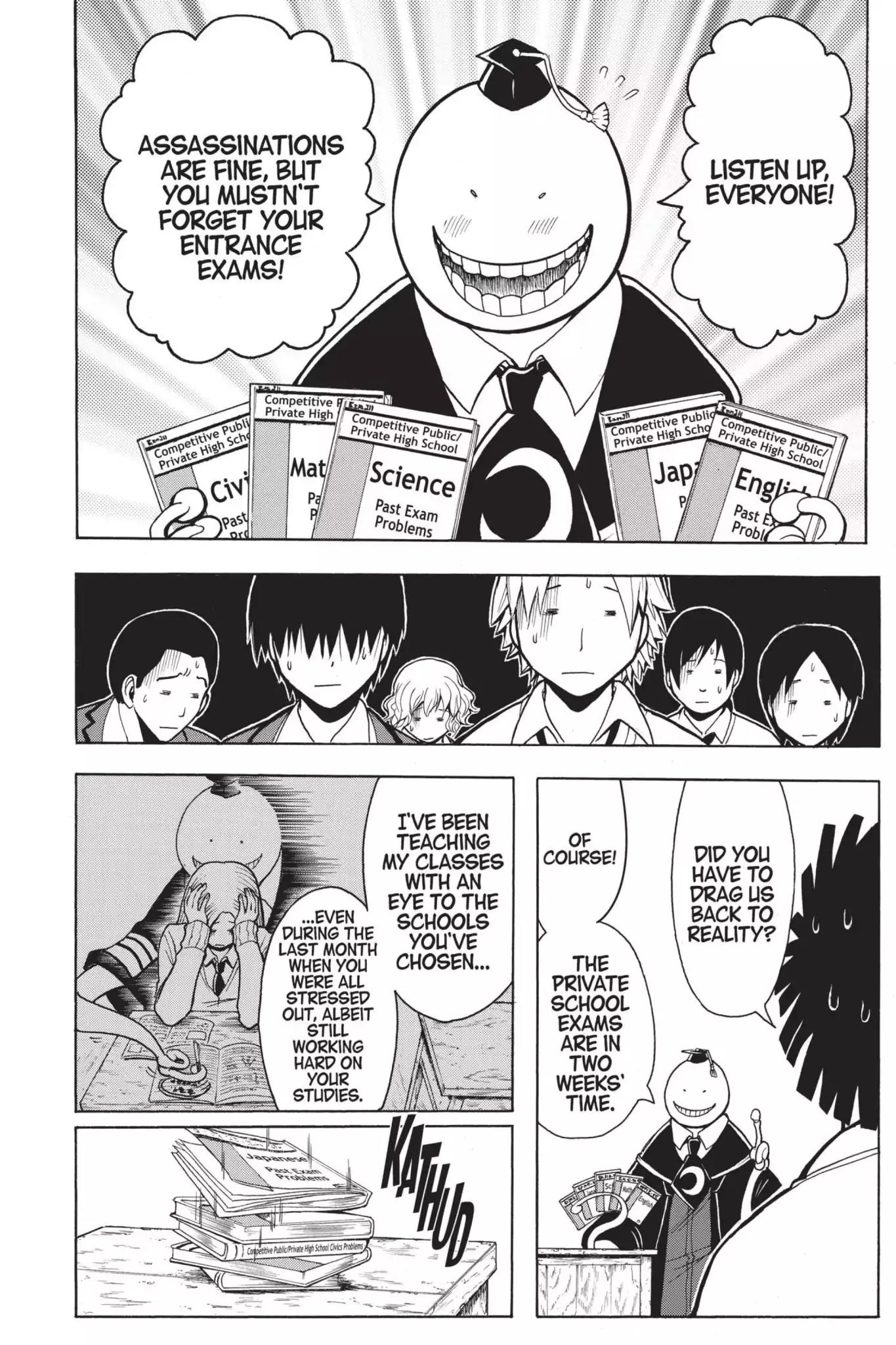 Ansatsu Kyoushitsu Chapter 154 page 14 - Chapter 154: Vol.18 CLASS 154: Time for Winter Break