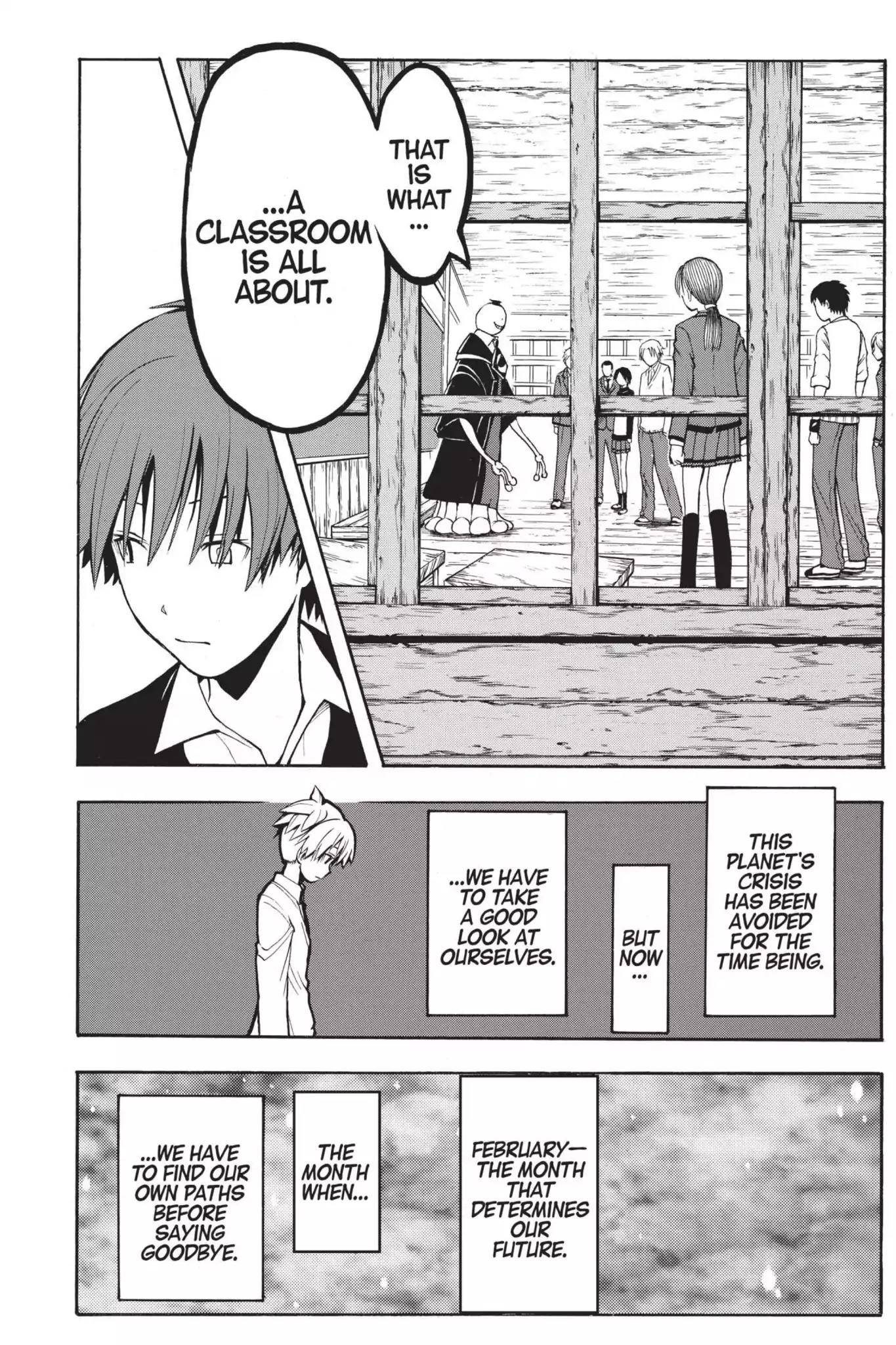 Ansatsu Kyoushitsu Chapter 154 page 18 - Chapter 154: Vol.18 CLASS 154: Time for Winter Break